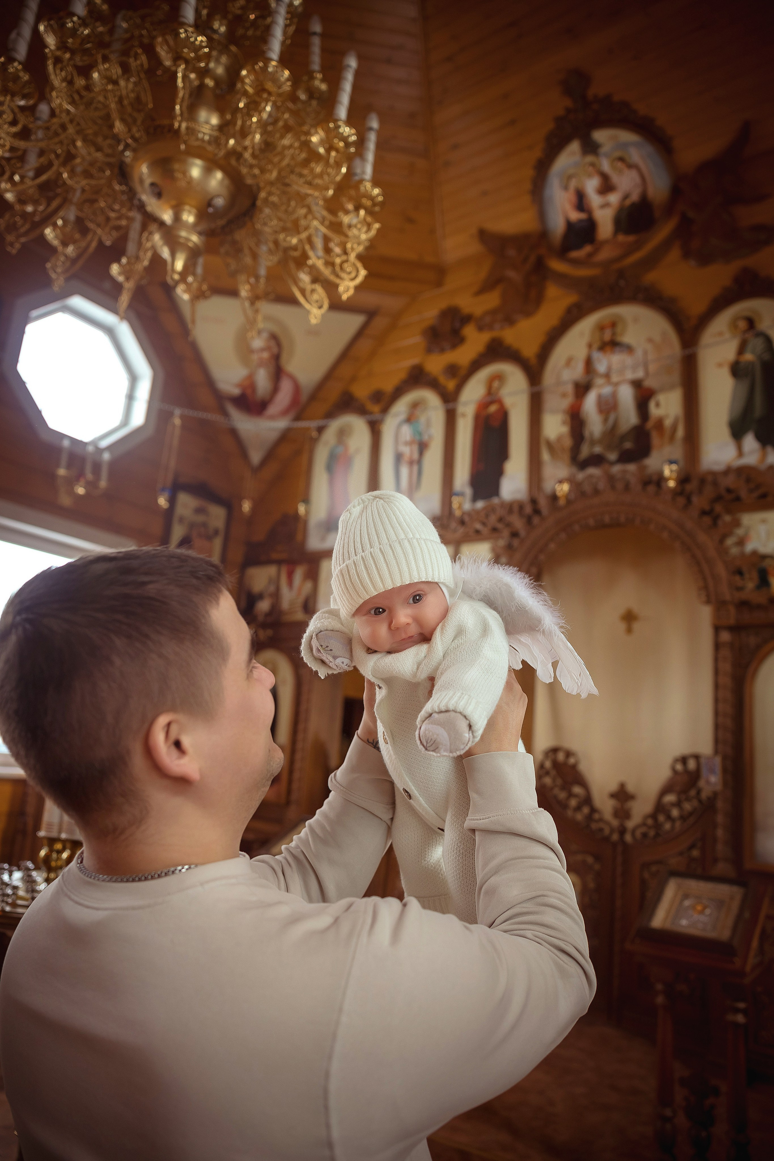 Крещение Евы храм Серафима Саровского. Фотограф на крещение и венчание