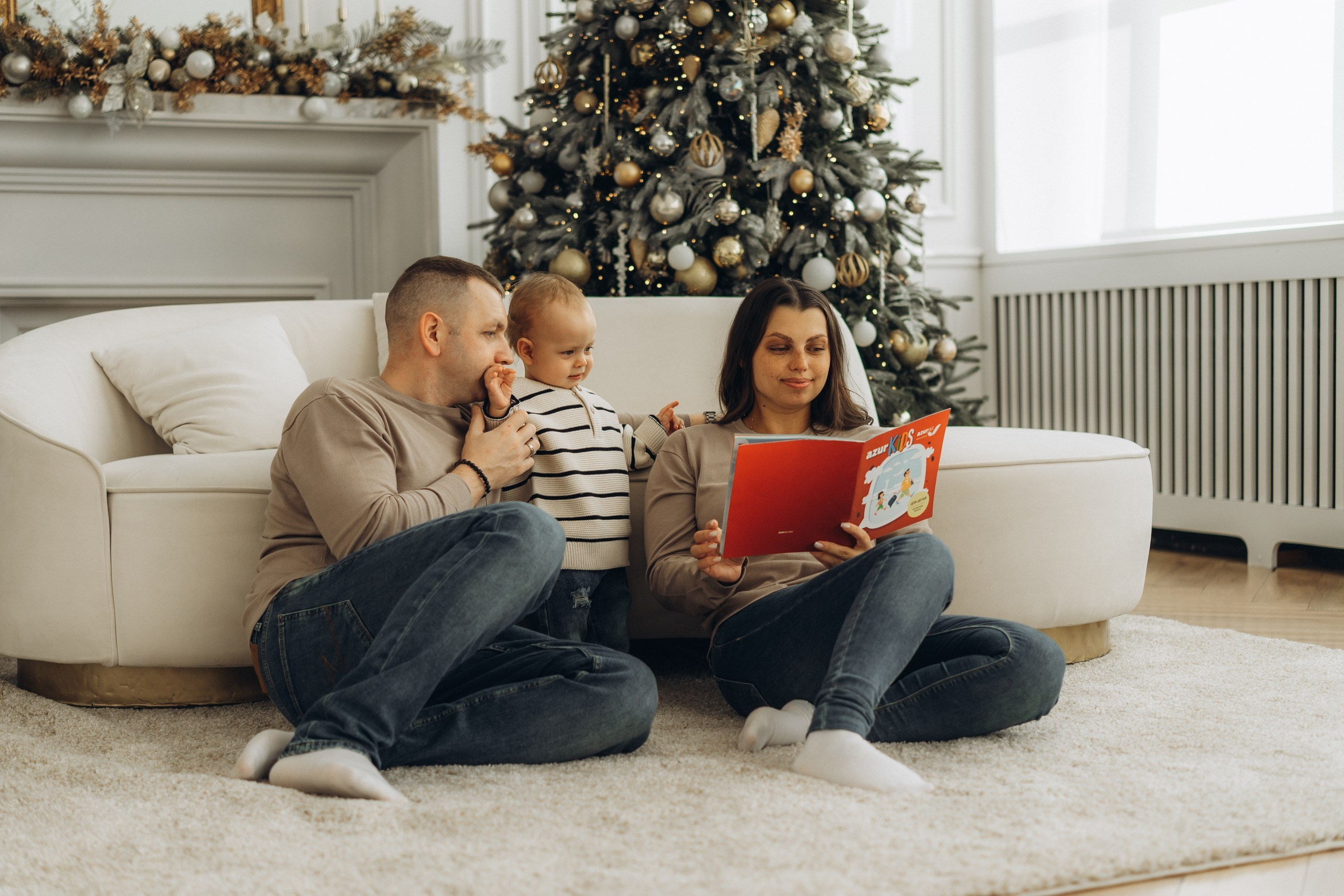 Семейная история в студии. Фотограф Екатеринбург Кокшарова Александра