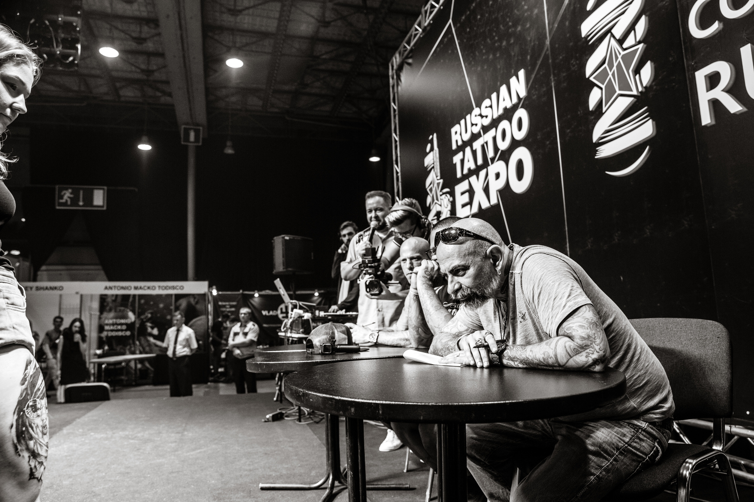 BARBER CONNECT RUSSIA выставка в сокольниках Тату и Барберы. Свадебные фотосессии в Москве. Фотограф Сергей Ржевский