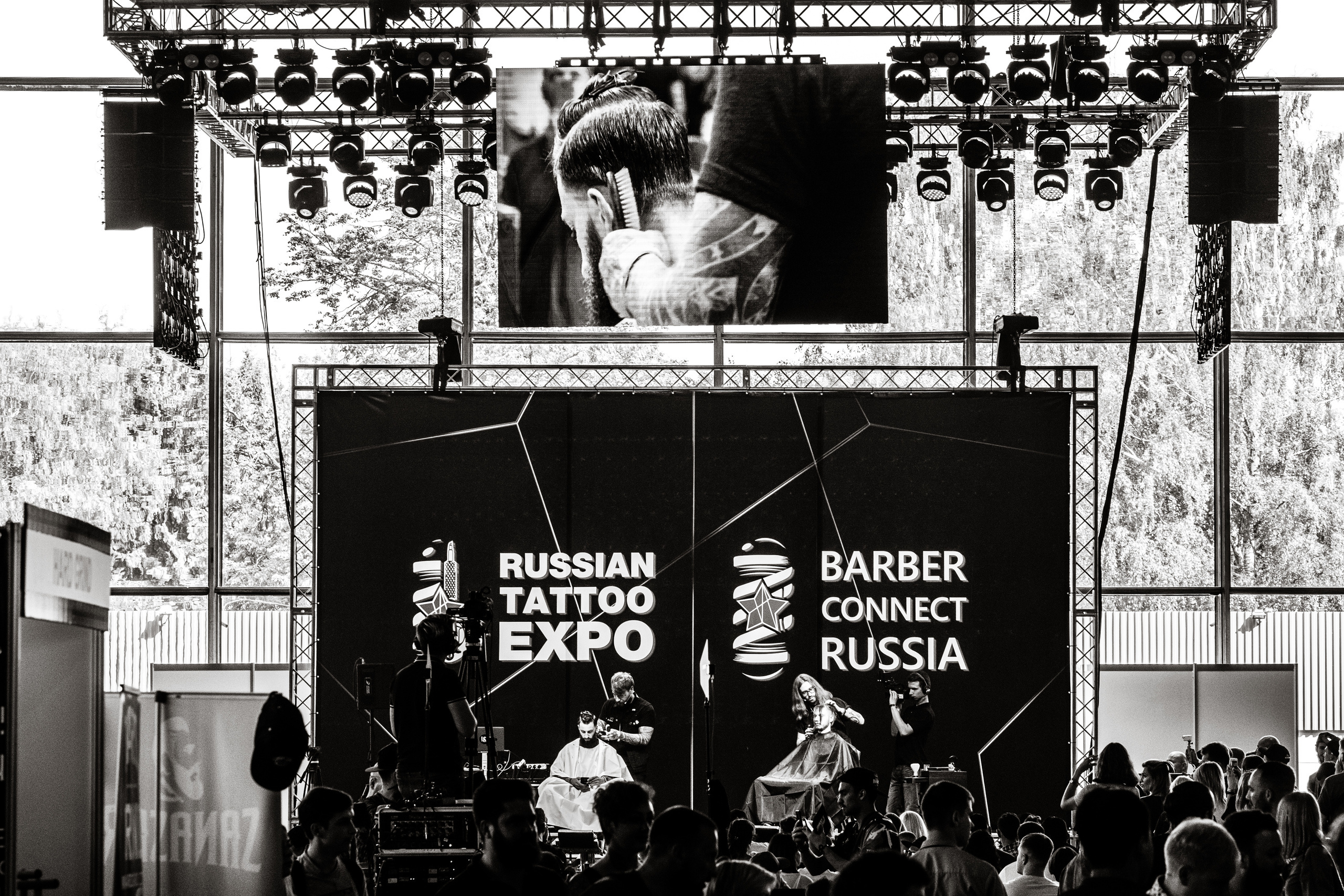 BARBER CONNECT RUSSIA выставка в сокольниках Тату и Барберы. Свадебные фотосессии в Москве. Фотограф Сергей Ржевский