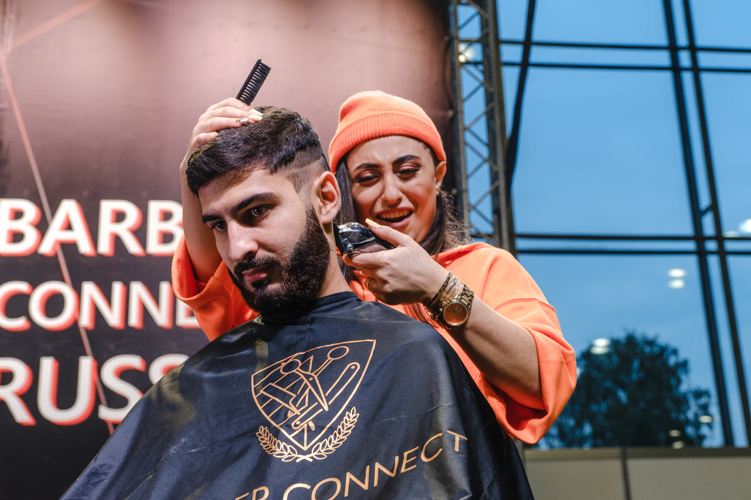 BARBER CONNECT RUSSIA выставка в сокольниках Тату и Барберы. Свадебные фотосессии в Москве. Фотограф Сергей Ржевский