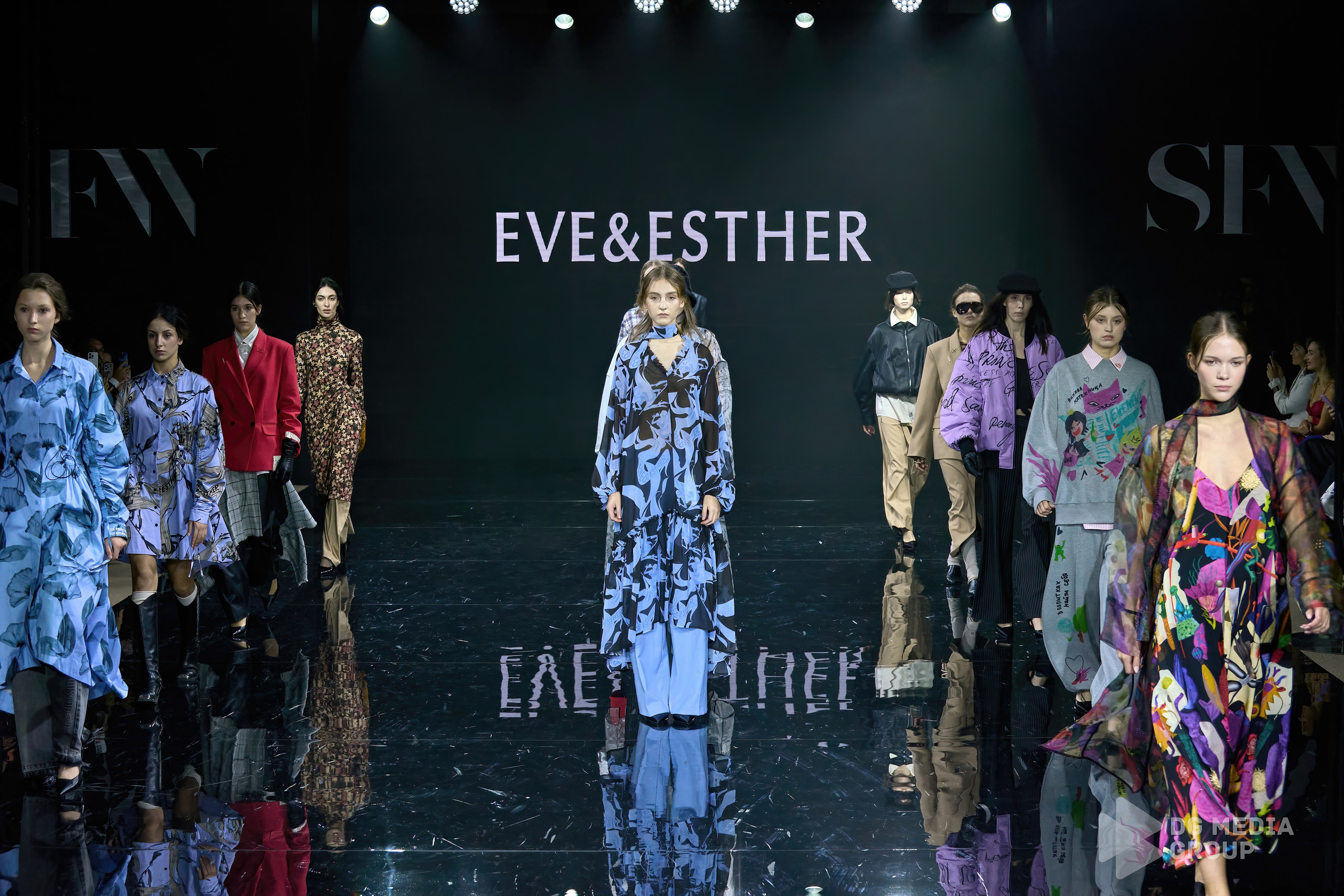 Eve&esther | sfw 2025. DG MEDIA GROUP | Контент для модных показов и концертов