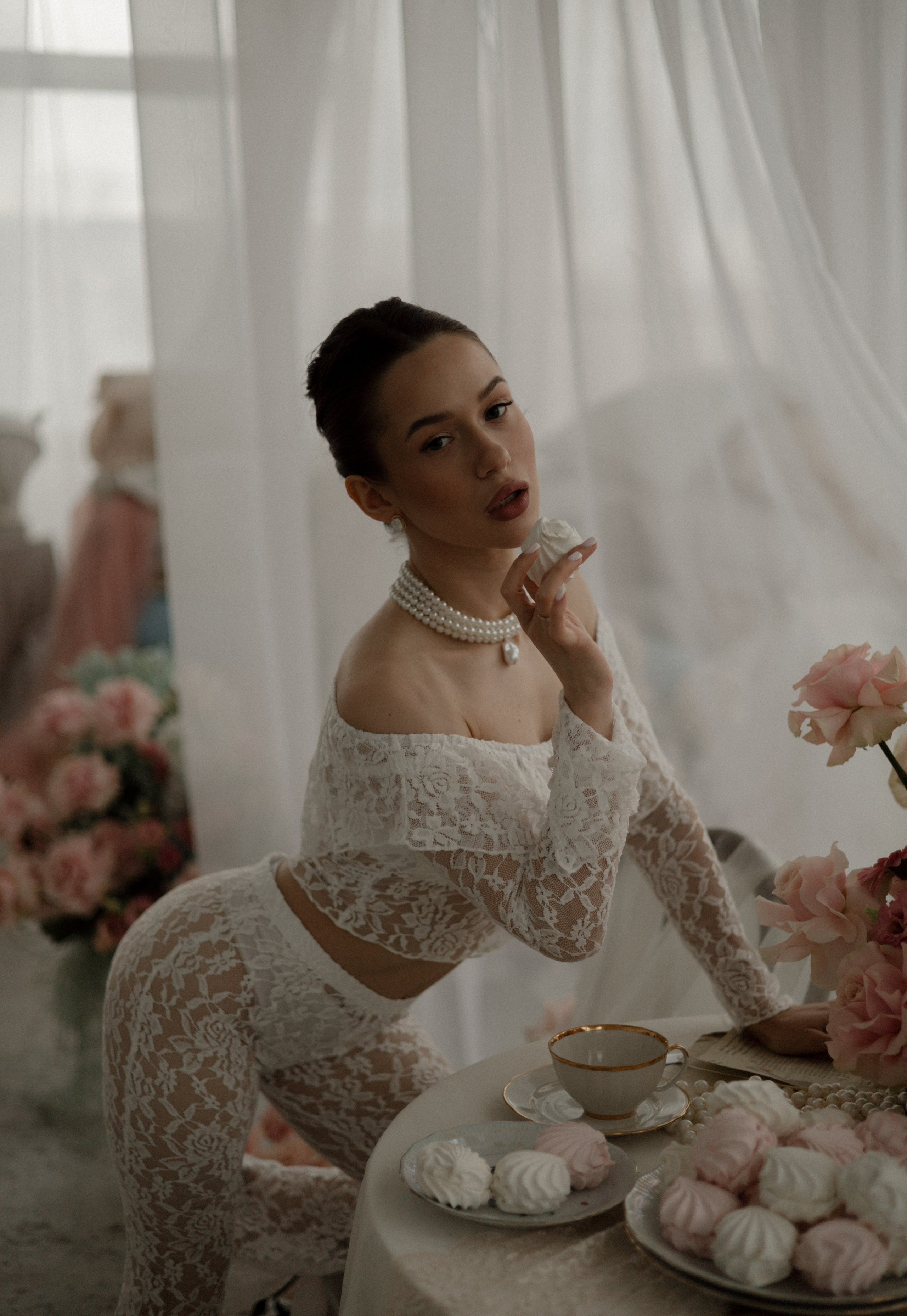 Вуалевый зал-портрет. Портретный/уличный фотограф в Санкт-Петербурге Диана Компаниец