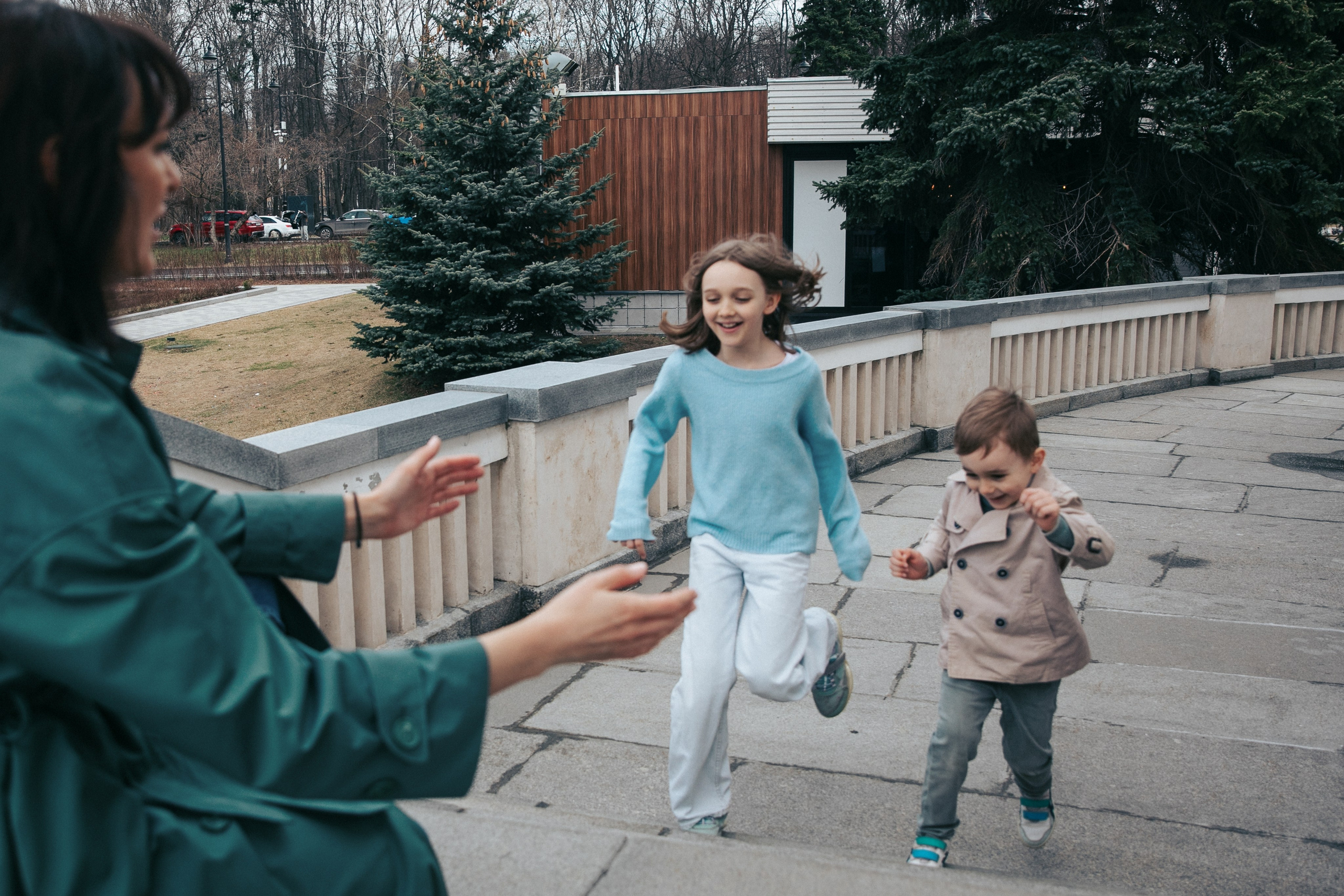Семейная фотопрогулка. Фотограф в Москве Шаганова Нина
