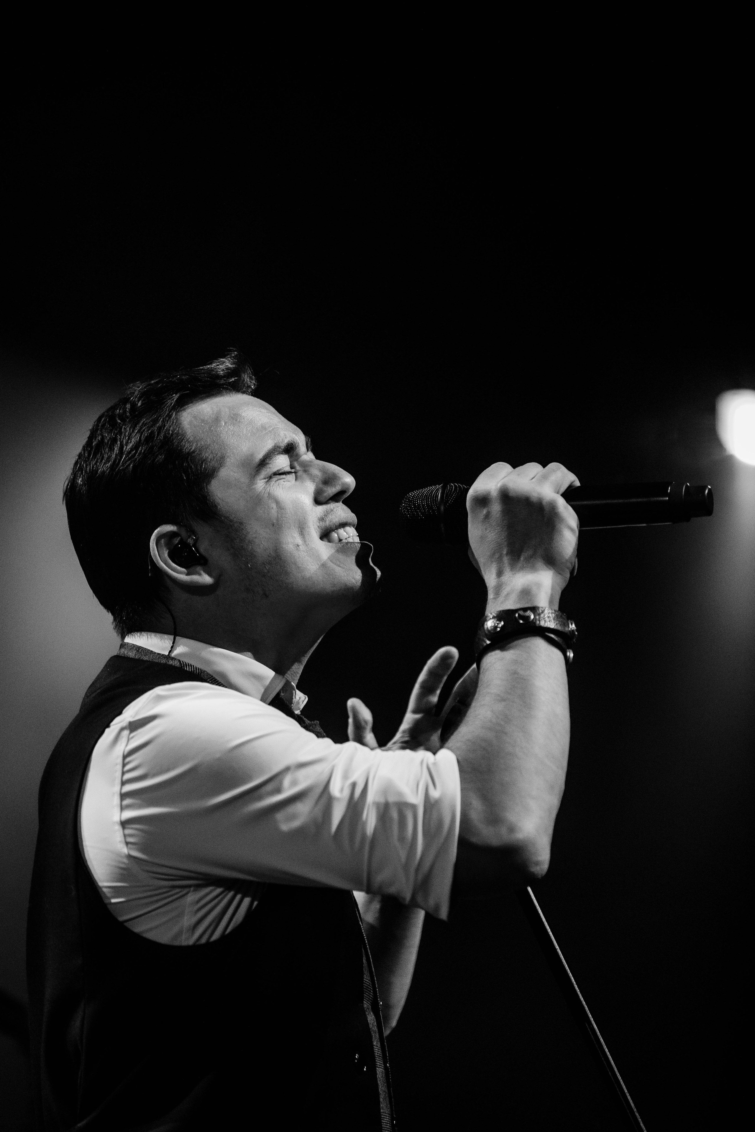 Концертное. ЧБ Фотограф Ольга Лесли