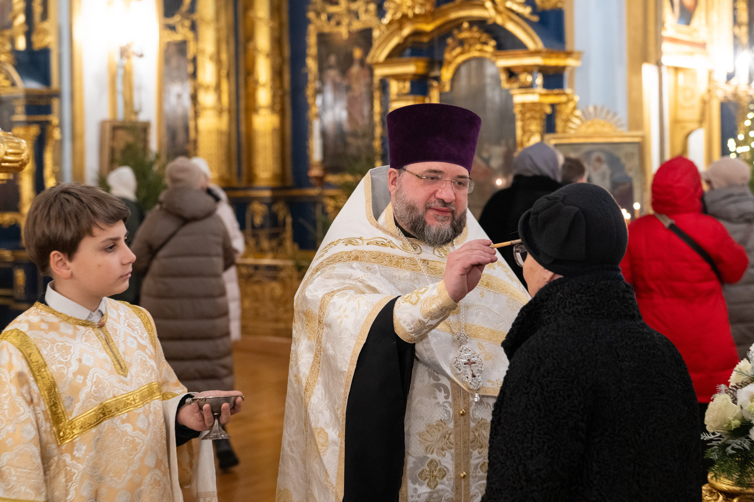 Праздничное бдение в Николо-Богоявленском морском соборе. НИКОЛО-БОГОЯВЛЕНСКИЙ МОРСКОЙ СОБОР