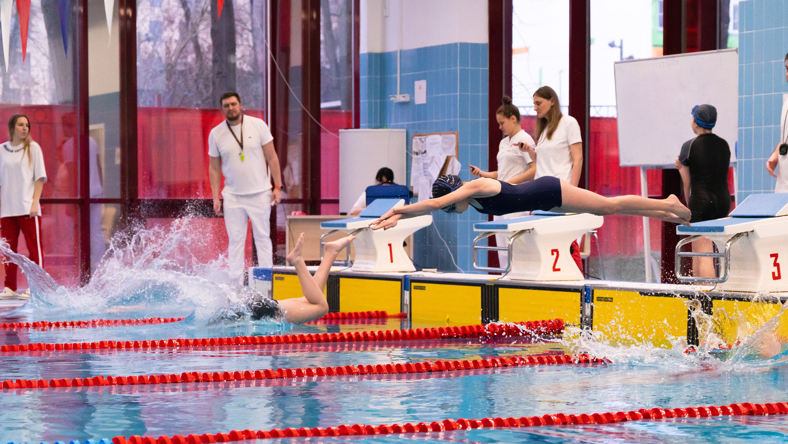 Открытый новогодний турнир по плаванию «Сила воды», 2025. Фотограф и видеооператор Екатерина Гнатюк