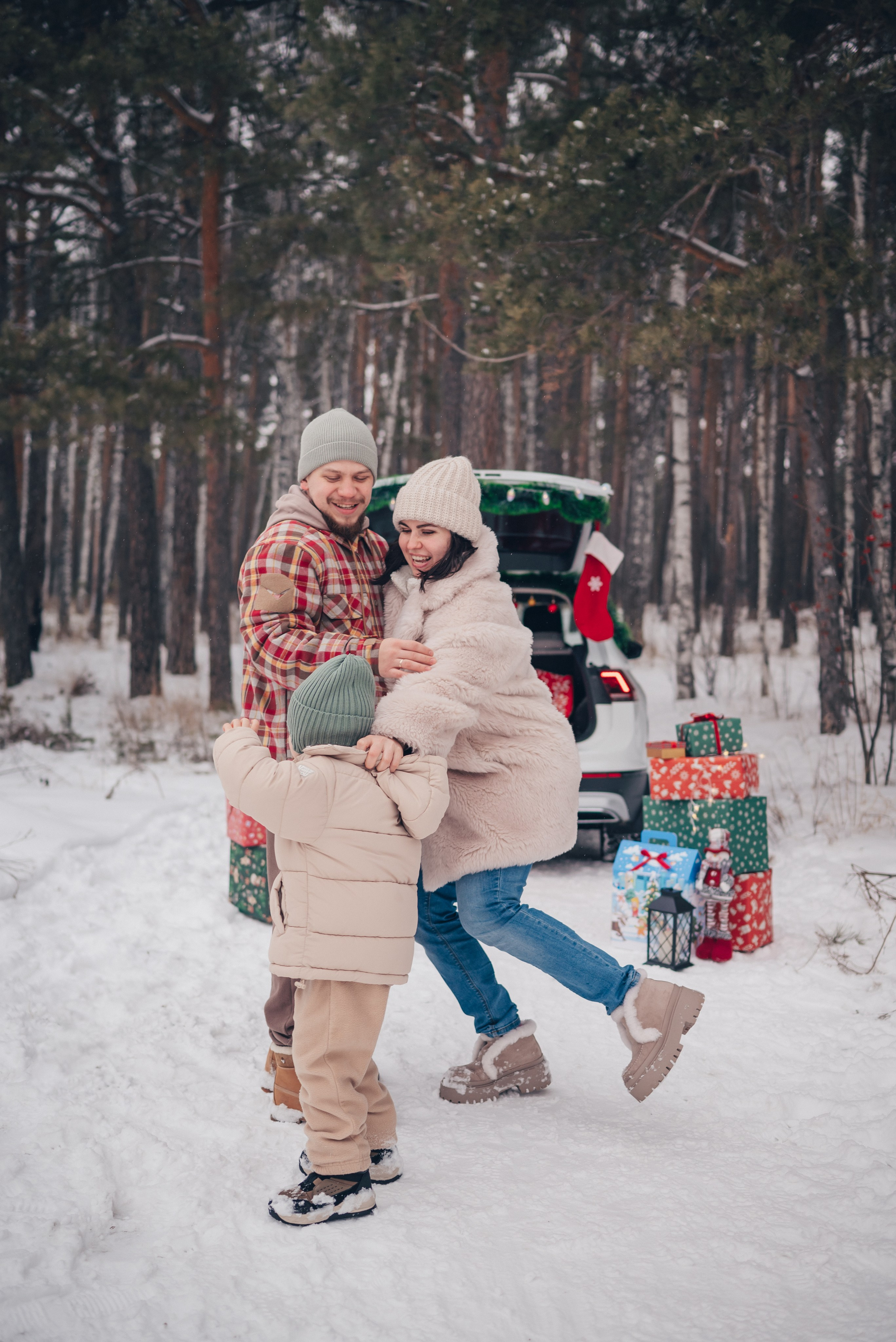 Кирилл & Алина с детьми. Семейный и детский фотограф в Екатеринбурге Валерия Нагибина