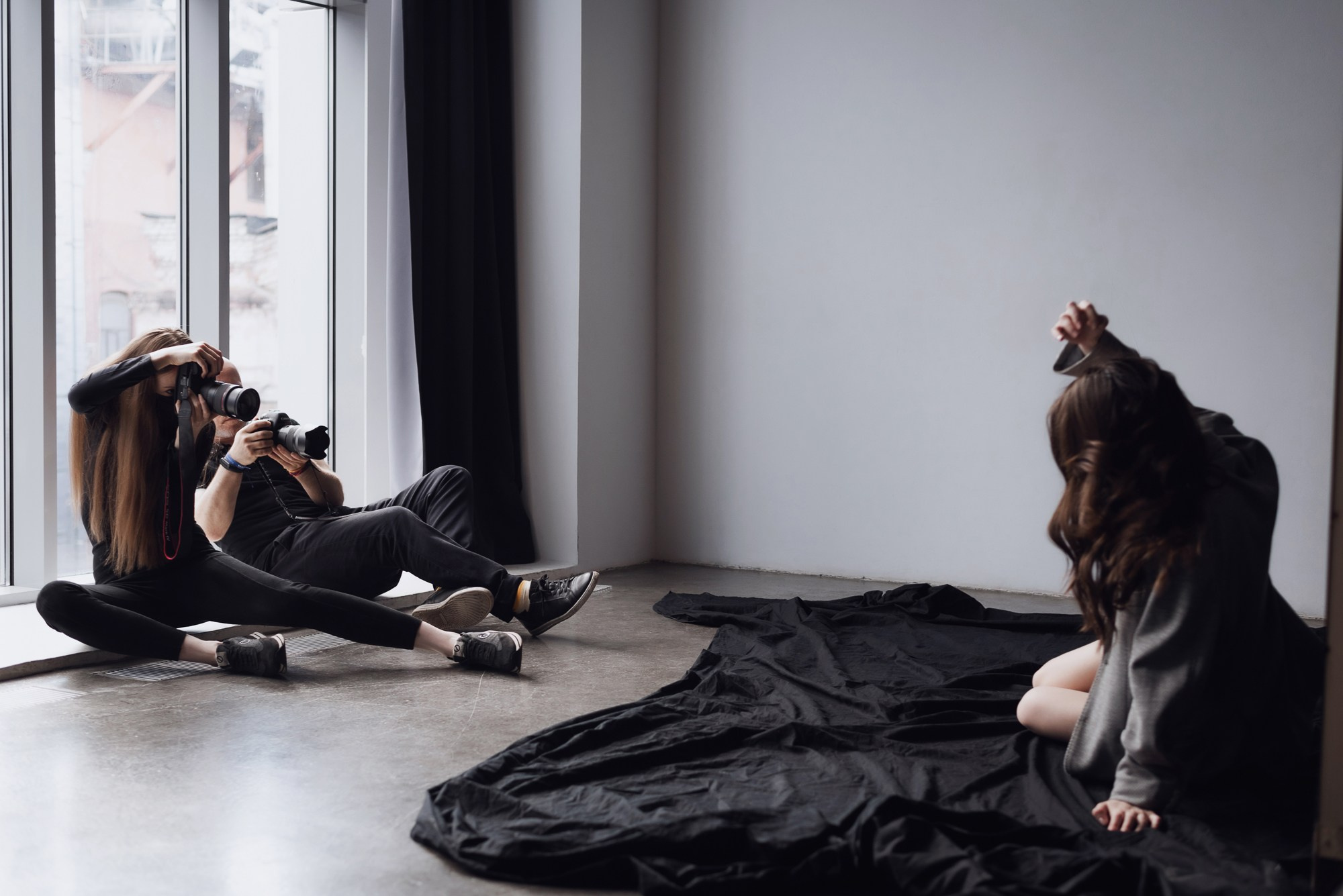 фотографы работают