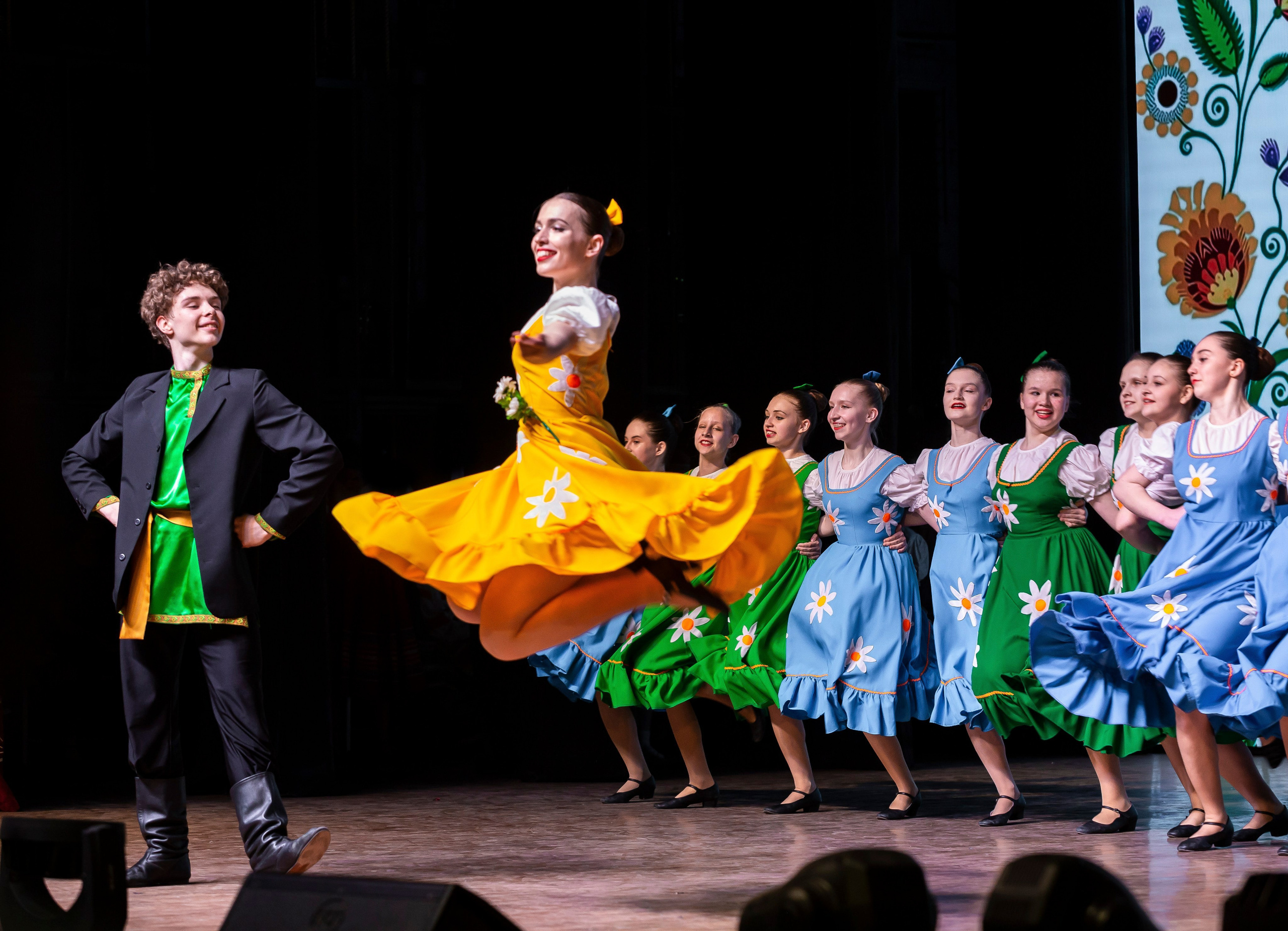 Юбилейный концерт танцевальной студии. Репортажный фотограф в Москве