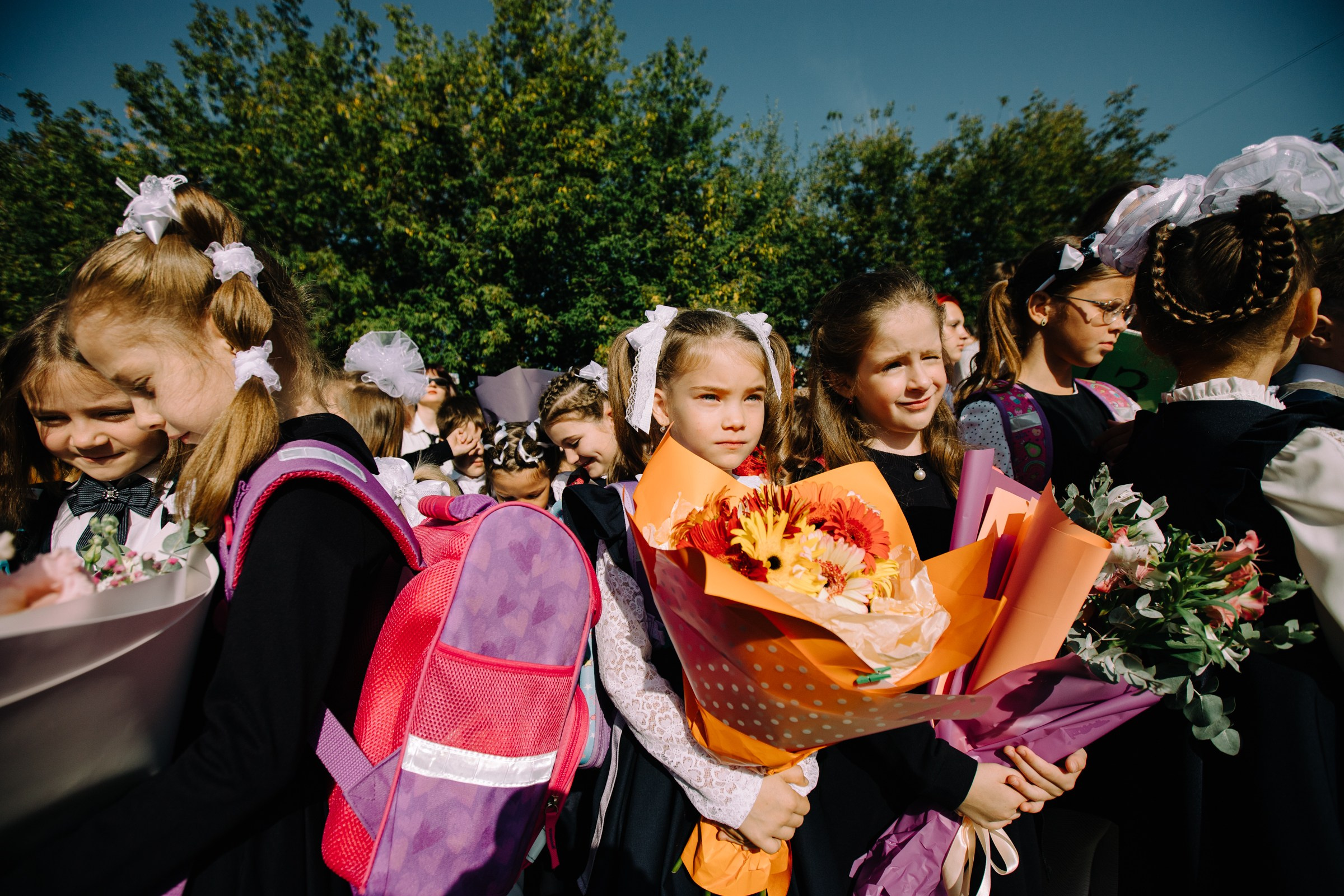 1 сентября. 1 класс. Женский и репортажный фотограф Москва Натали Смирнова
