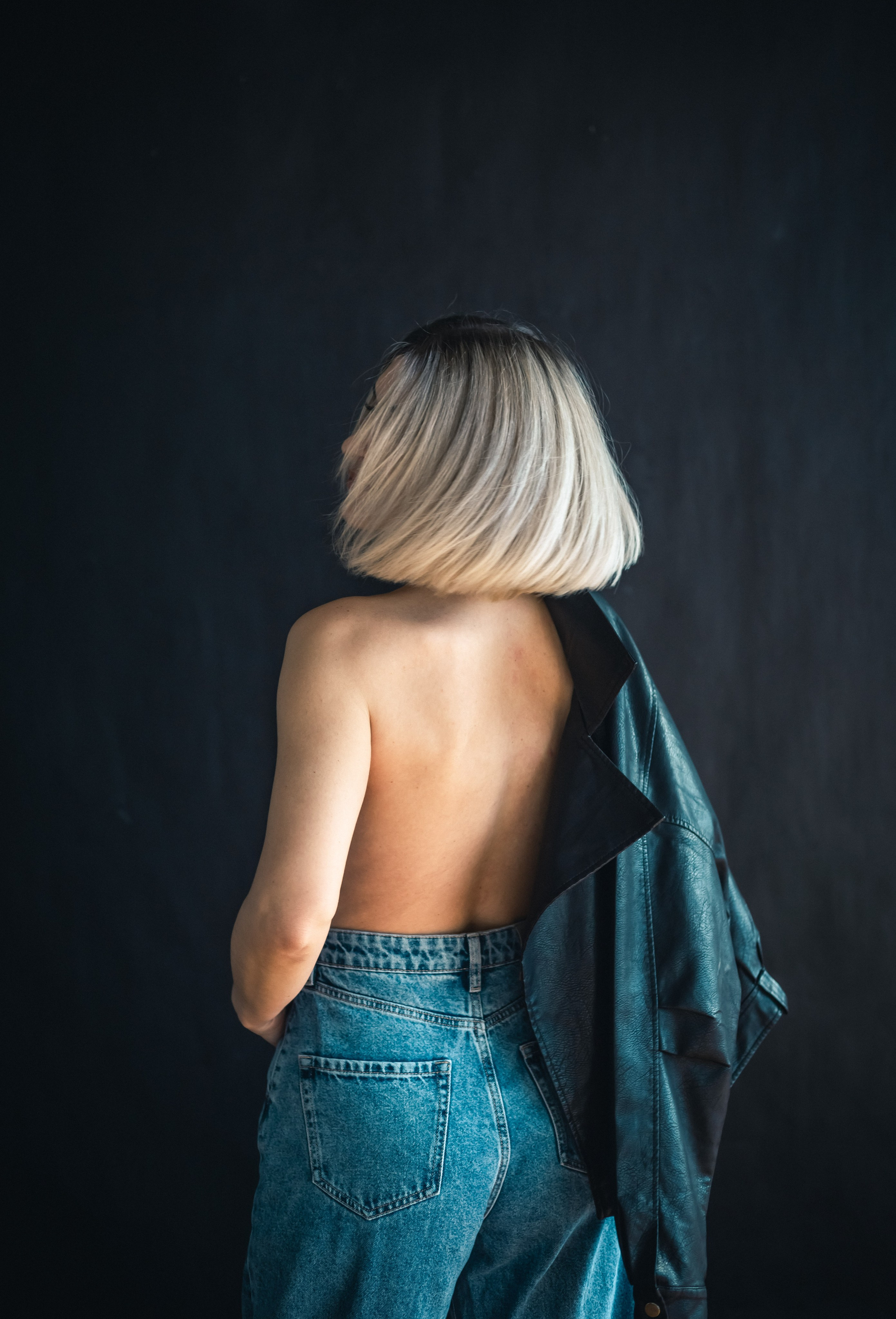 Джинс и кожа. Вера Соколова фотограф Воронеж