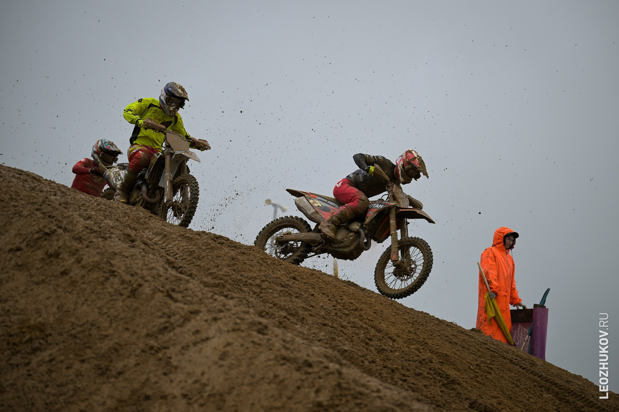 1 round of ММТ RGP russian motocross championships. Sports photographer Leonid Zhukov