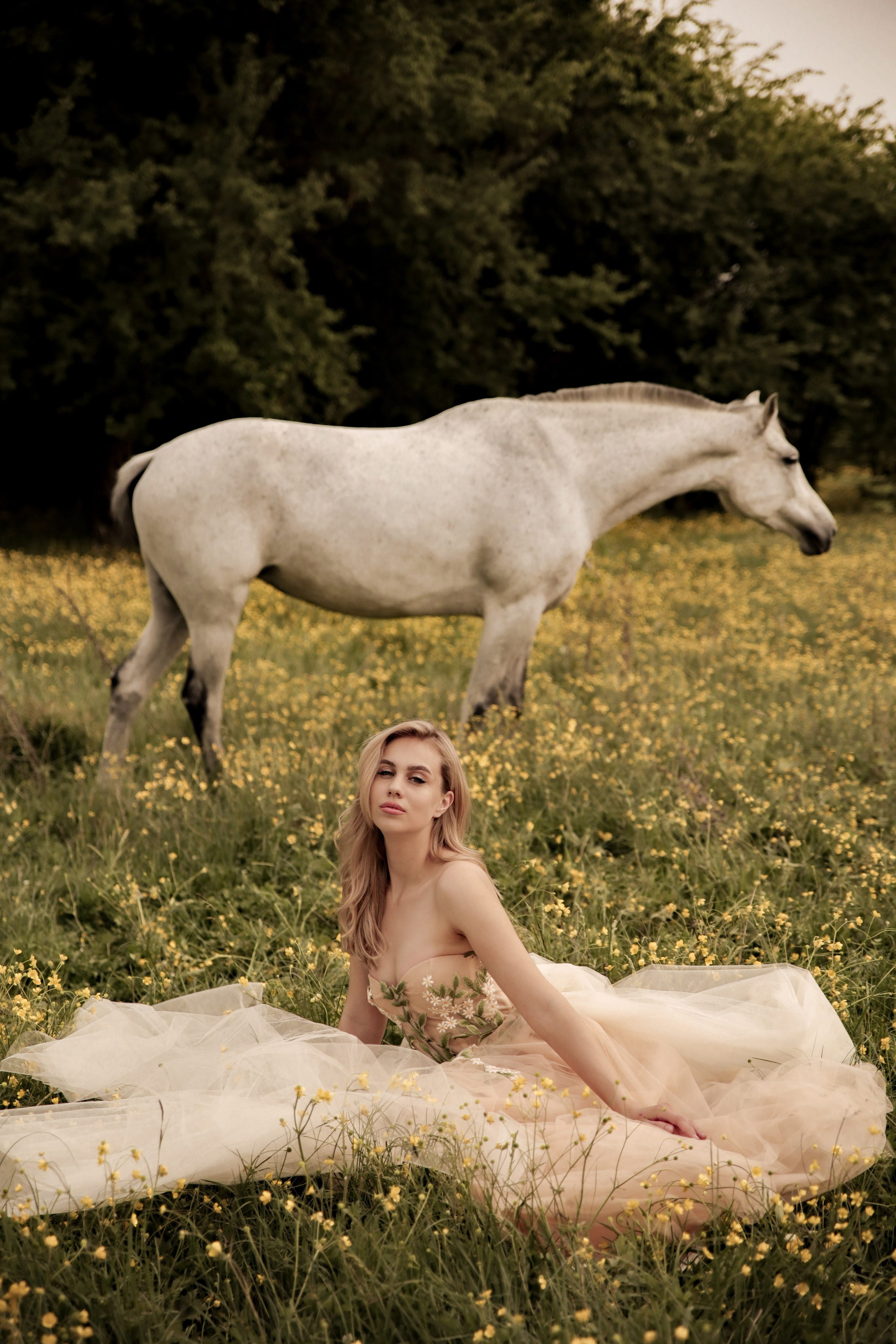 Фотопроект с трюковой лошадью Куклой. Семейный и конный фотограф в Краснодарском крае и Адыгее