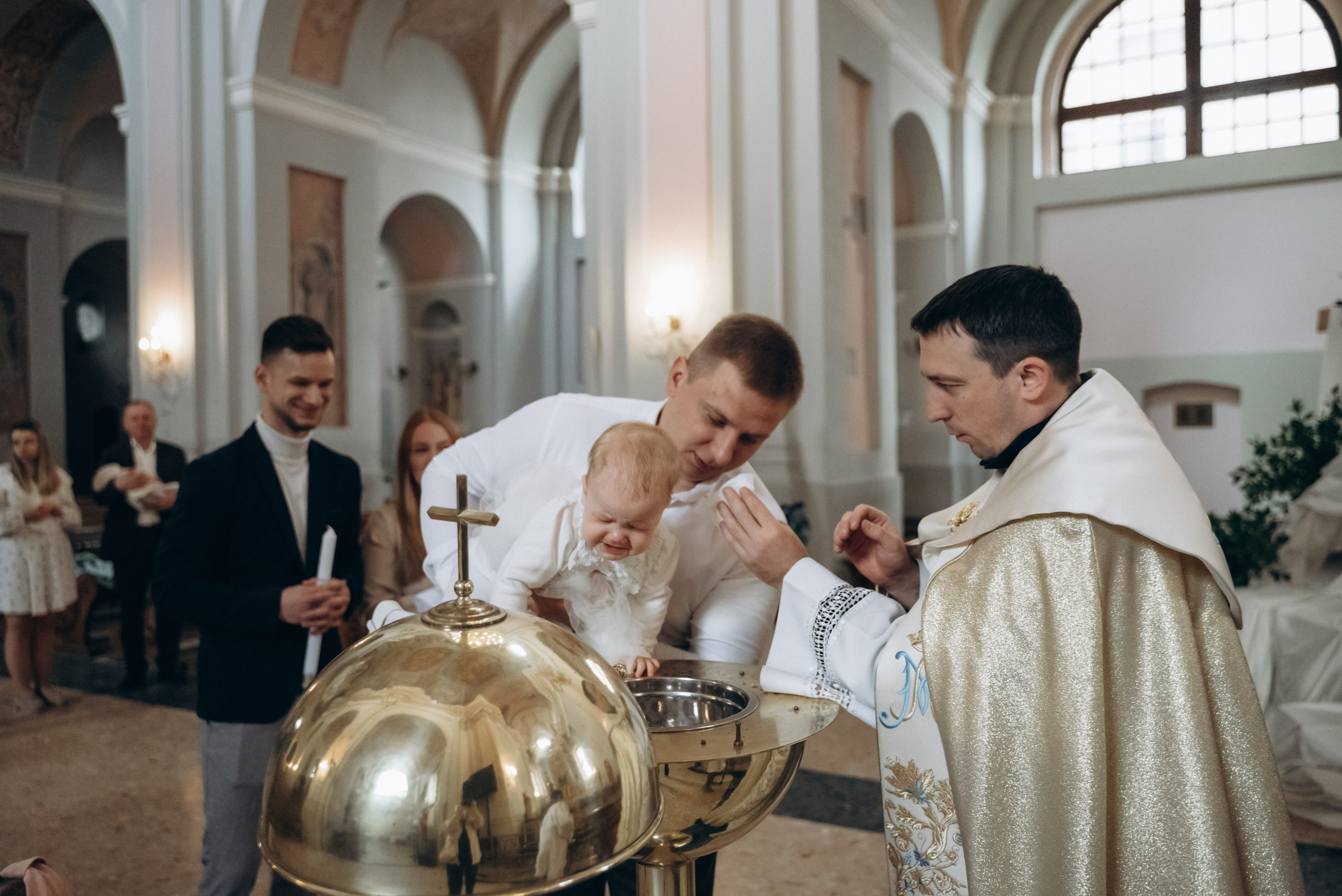 Крещение Ульяны (Белый костёл). Семейный фотограф в Минске Дарья Дреко