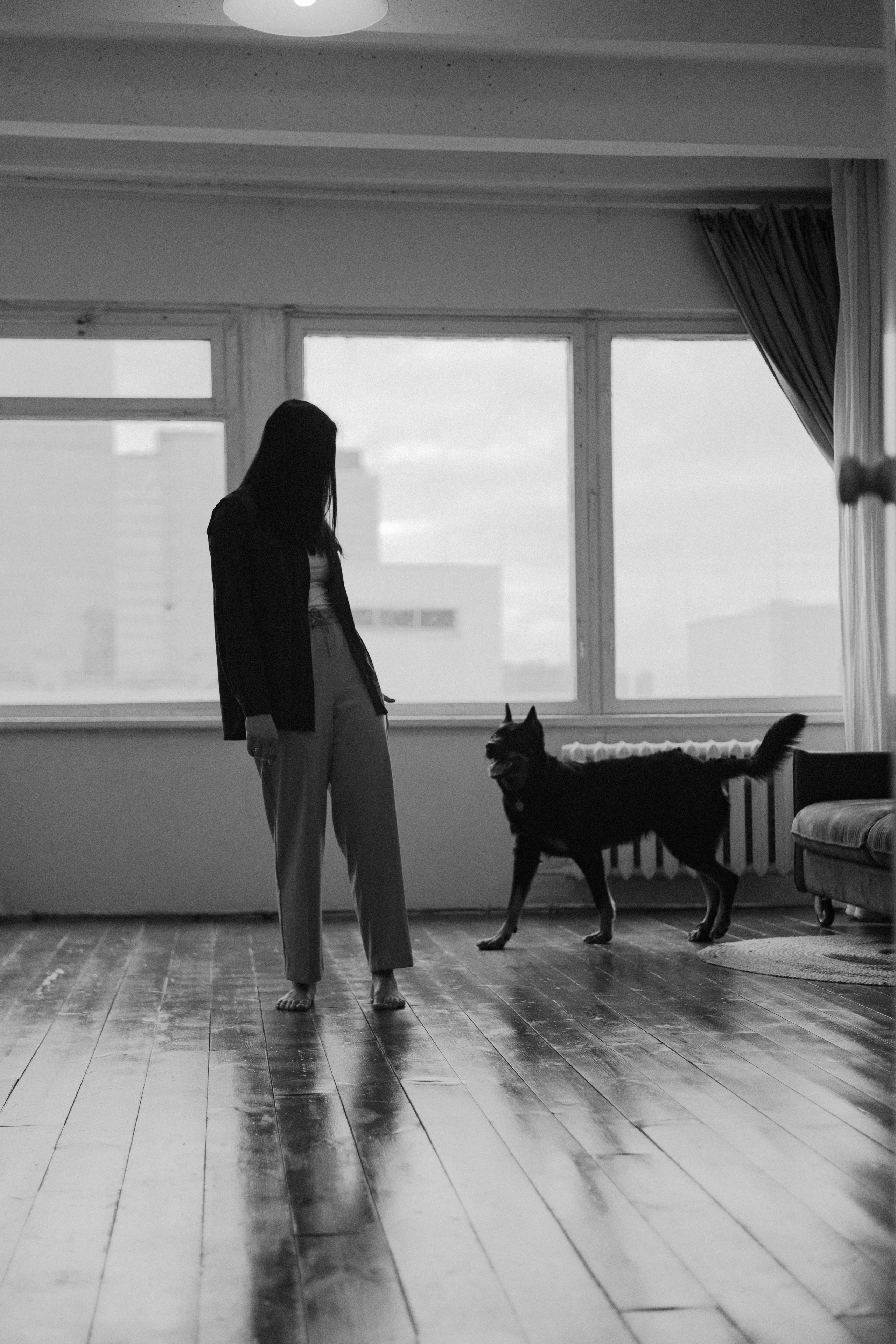 Полина и Зевс. Фотограф-анималист Богданова Полина