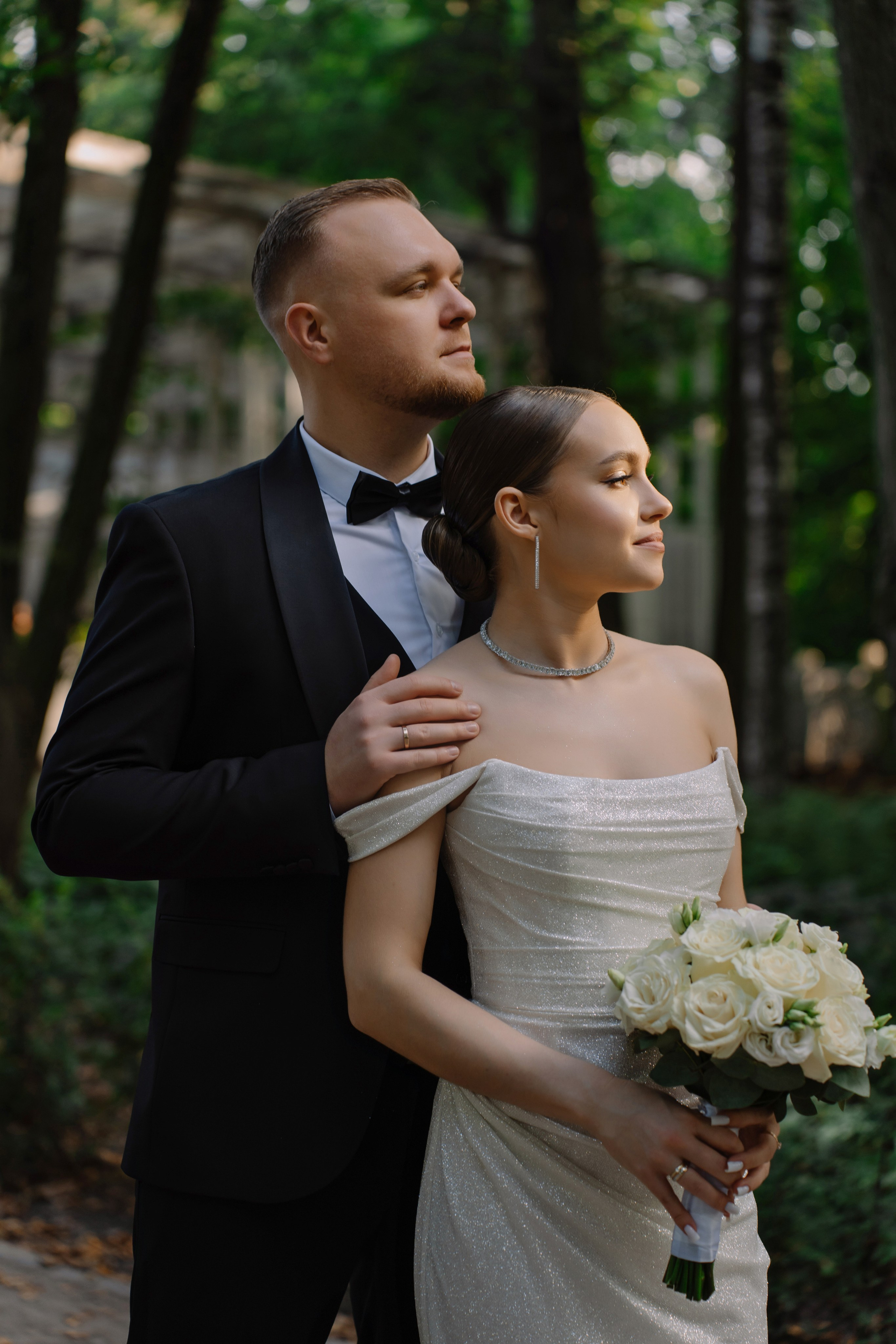Свадебная фотосессия в парке Архангельское. Свадебный и семейный фотограф в Москве Светлана Зоткина