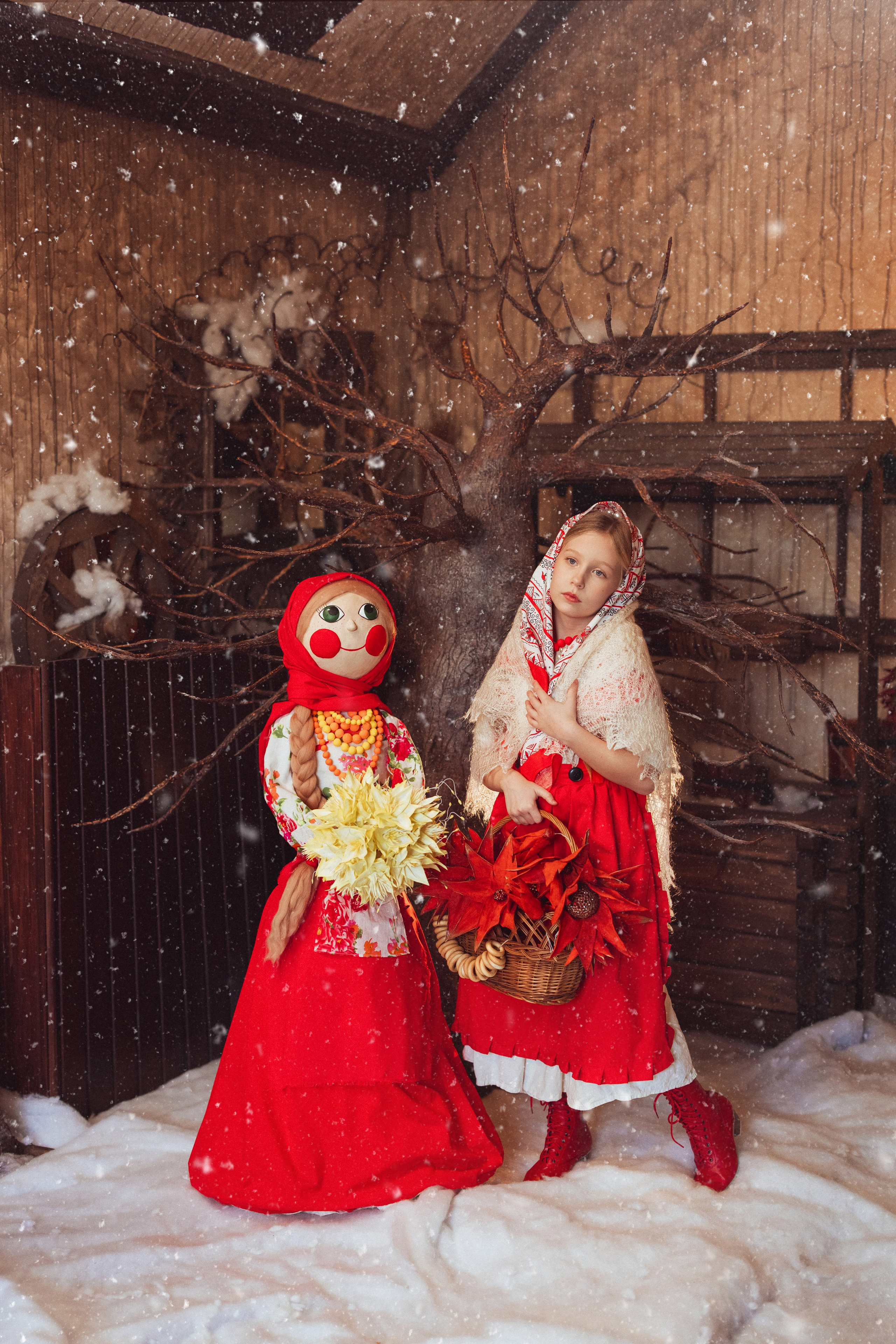 Фотосессия в русском стиле. Фотопроект"Масленица» в фотостудии Эль, город Краснодар. Семейный и детский фотограф в Краснодаре Анна Трашкова