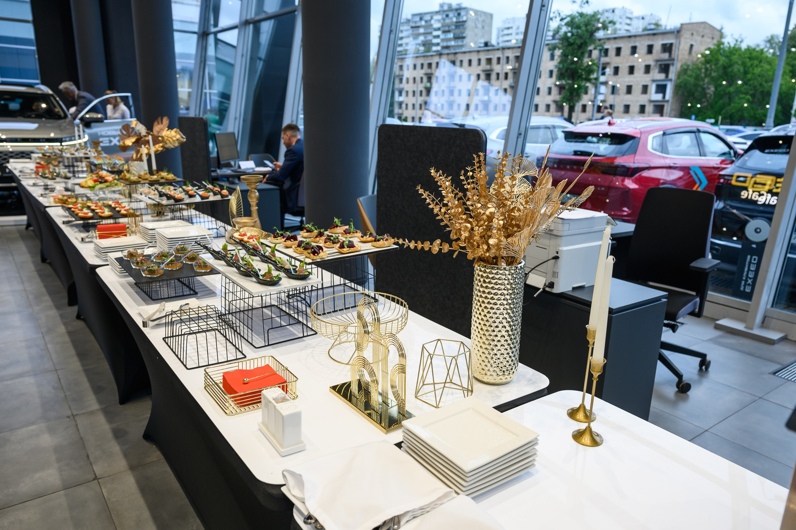 Открытие автосалона EXEED. Свадебный фотограф Москва Юрий Кульман