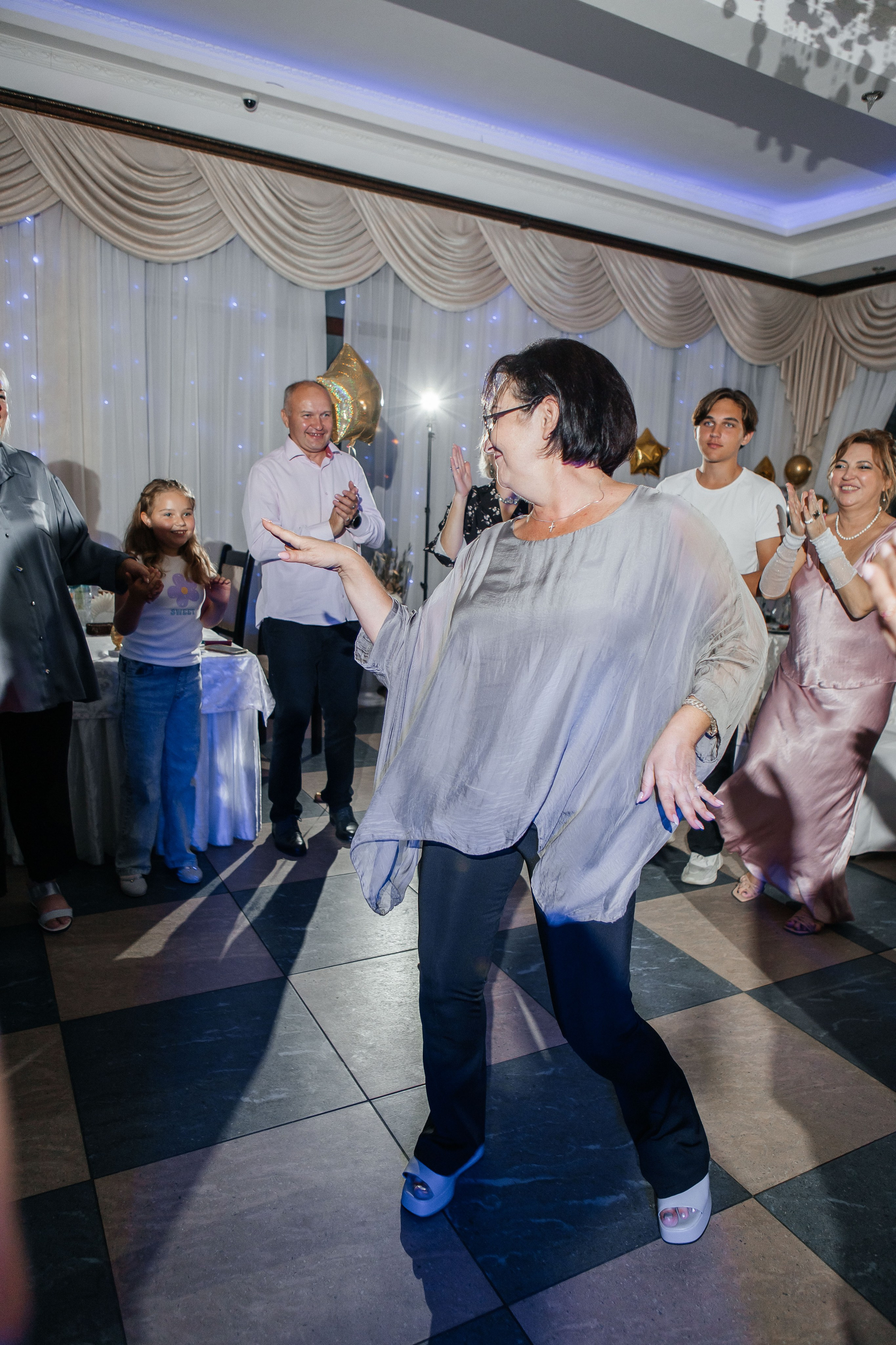 Юбилей в ресторане «Венеция». Свадебный семейный фотограф в Санкт-Петербурге СПб Евгения Гинзбург