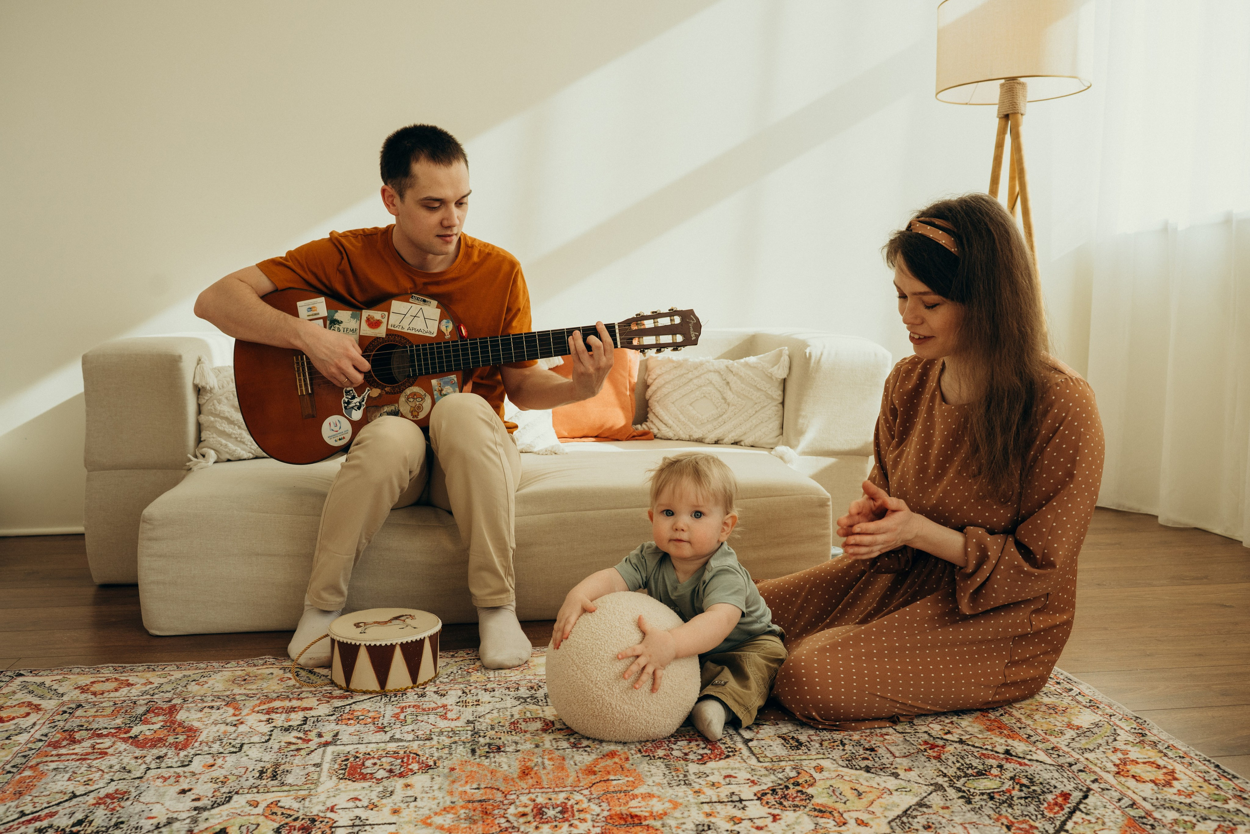 Родион, Алена и Кирюша