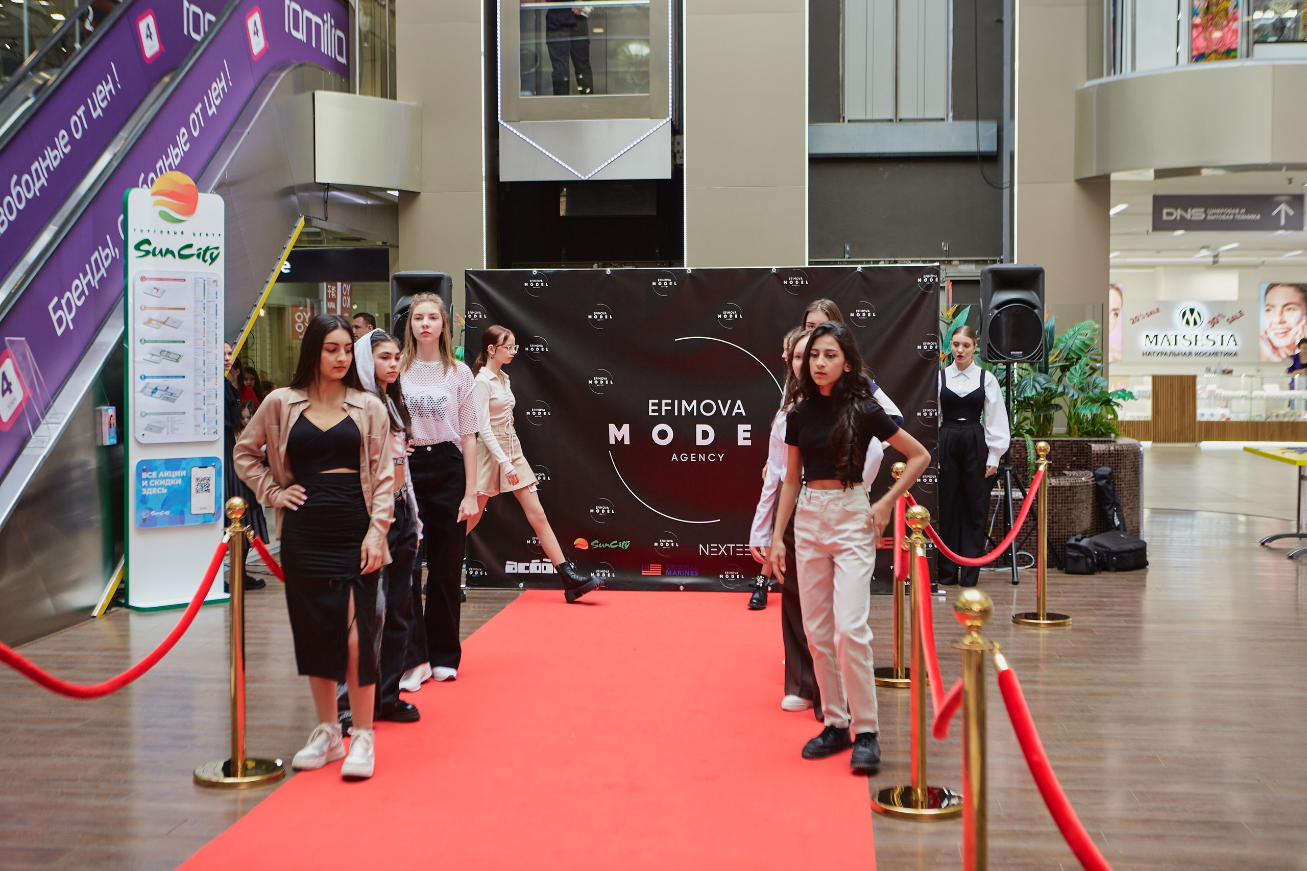 FASHION SHOW ТЦ Sun City. Efimova Model Agency