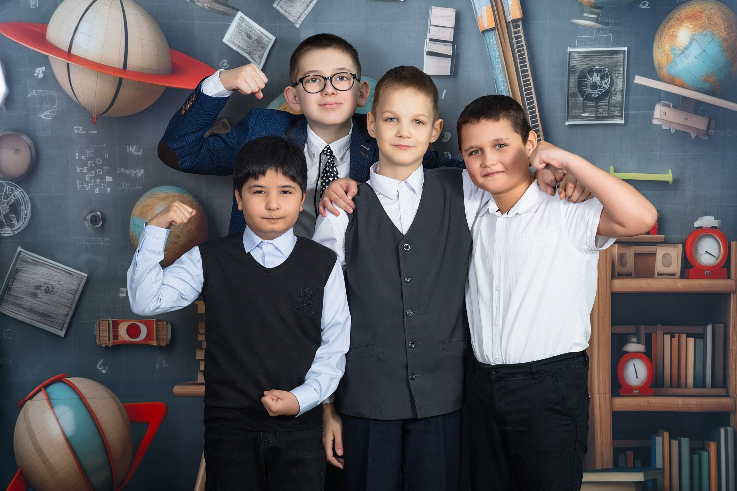 1 школа 4 класс, 2026. Нерюнгри Фотограф Андриенко Анастасия