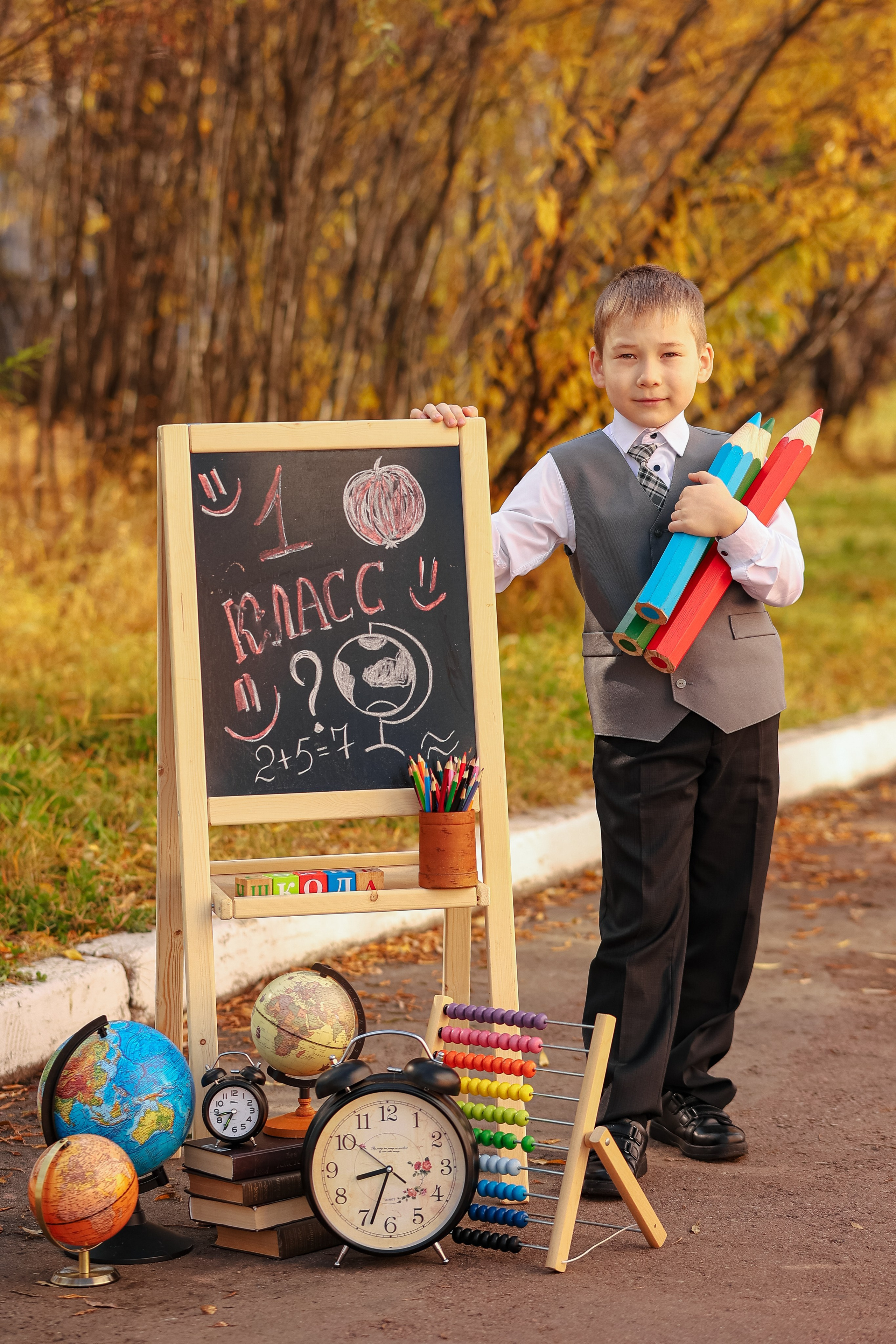 Фотоальбом «Я первоклассник». Нерюнгри Фотограф Андриенко Анастасия
