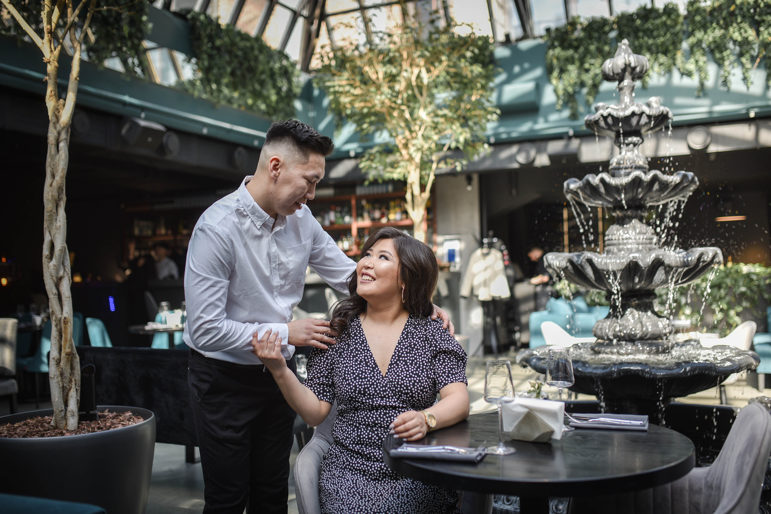 Фотосессия в ресторане Кайф. ФОТОГРАФ в МОСКВЕ Любовь Пронина