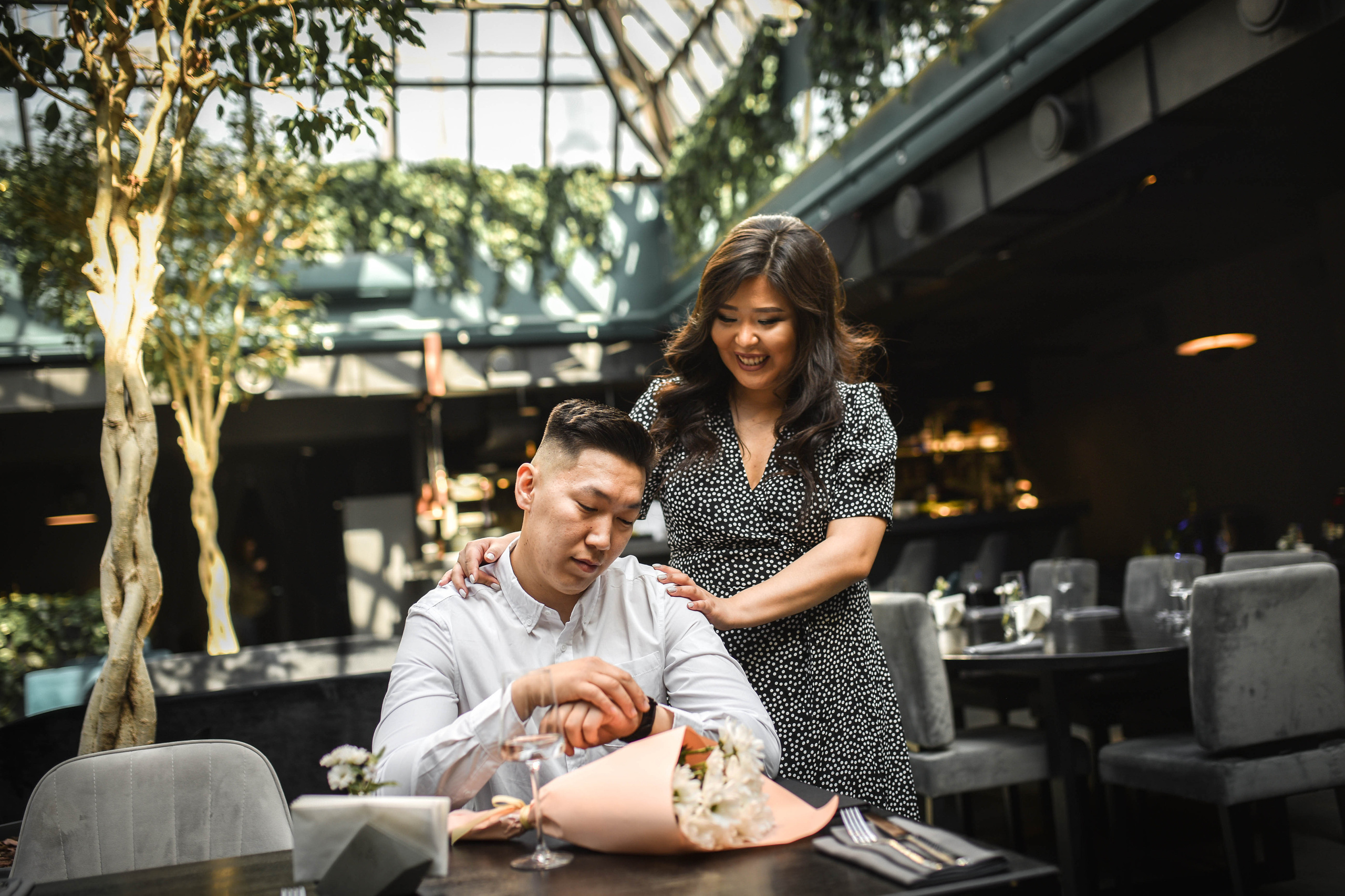 Фотосессия в ресторане Кайф. ФОТОГРАФ в МОСКВЕ Любовь Пронина