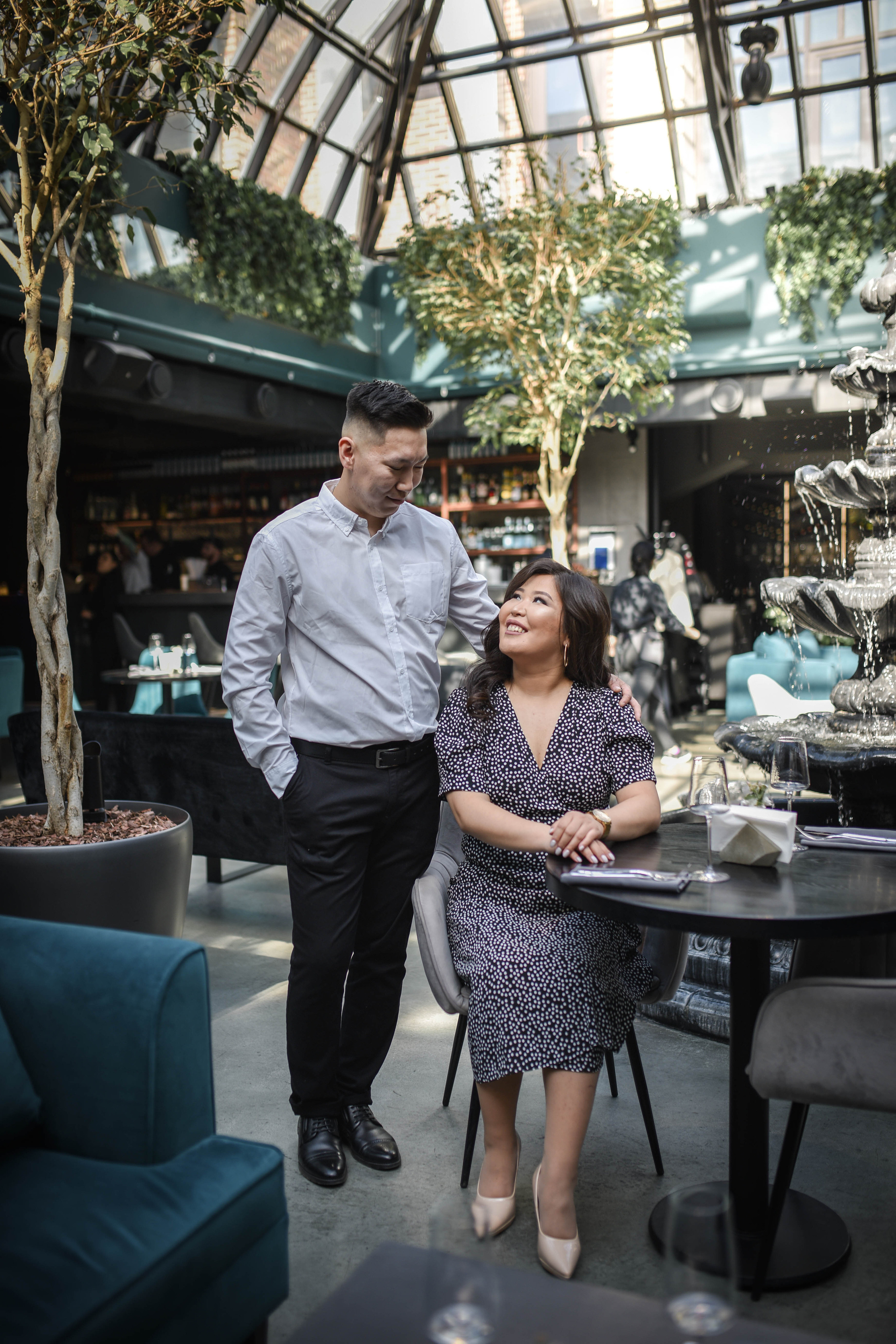 Фотосессия в ресторане Кайф. ФОТОГРАФ в МОСКВЕ Любовь Пронина