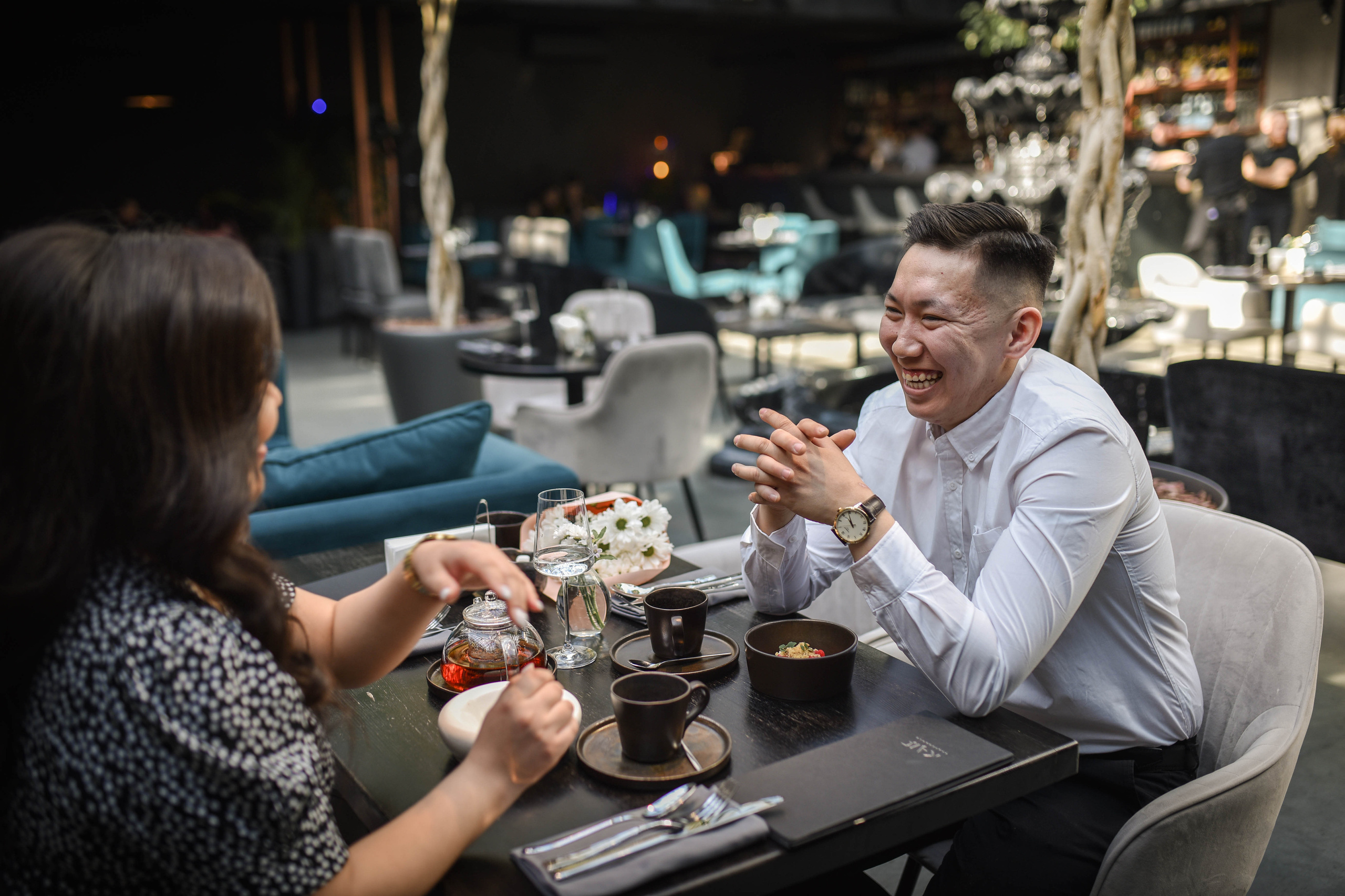 Фотосессия в ресторане Кайф. ФОТОГРАФ в МОСКВЕ Любовь Пронина