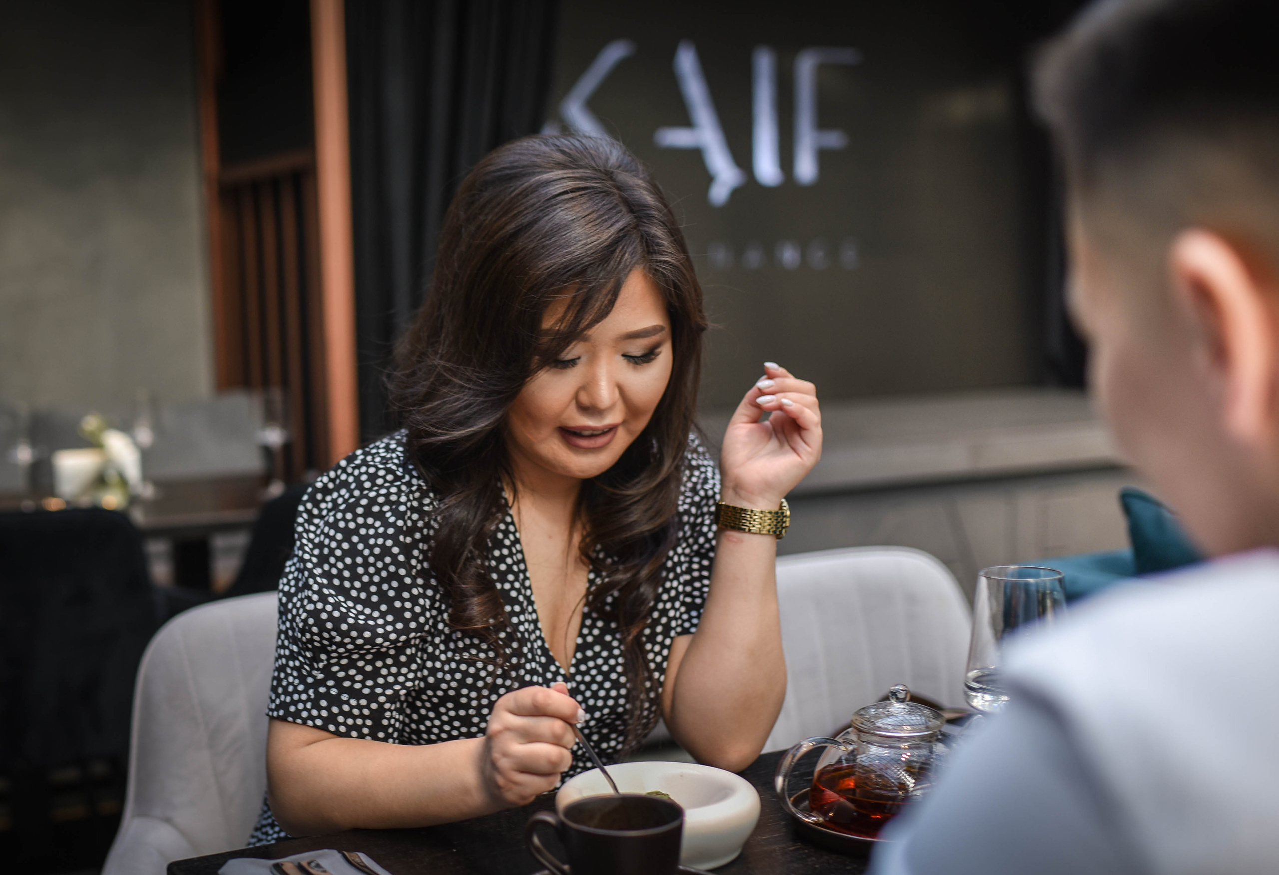 Фотосессия в ресторане Кайф. ФОТОГРАФ в МОСКВЕ Любовь Пронина