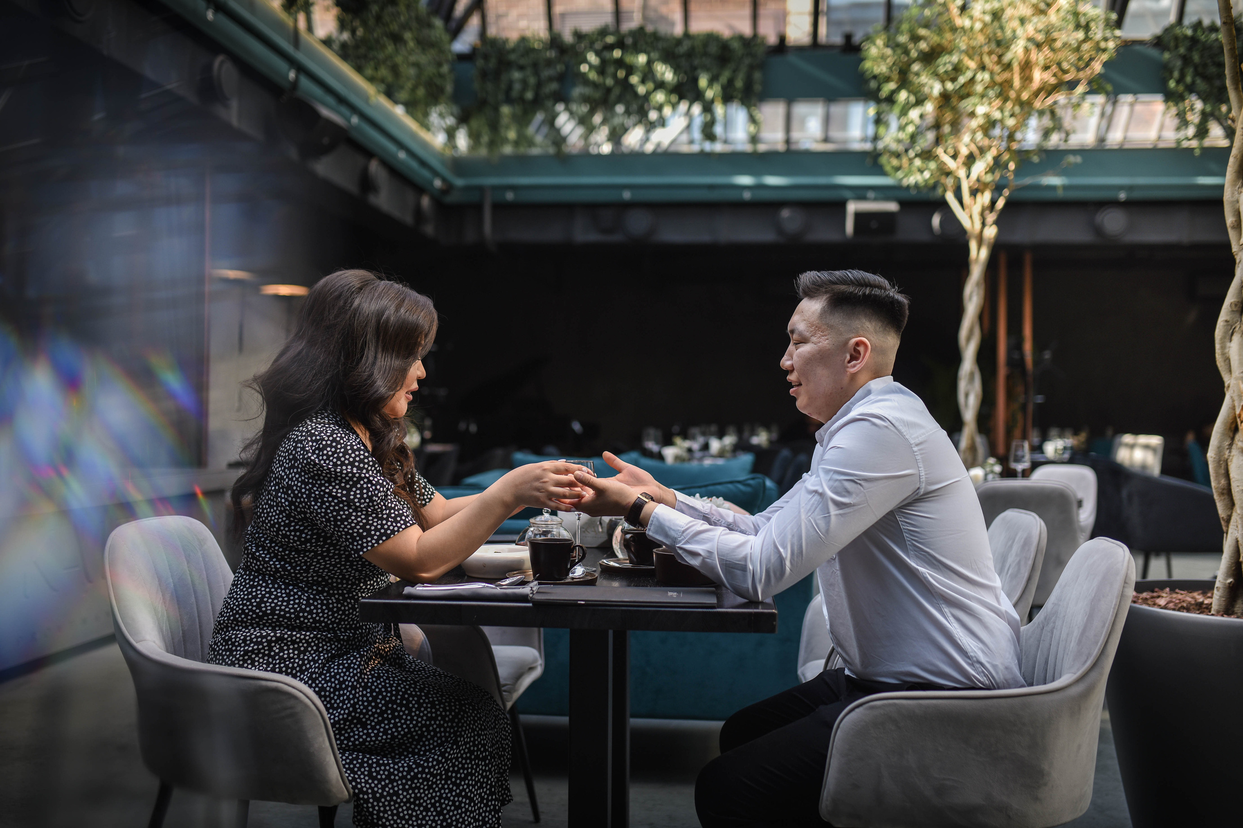 Фотосессия в ресторане Кайф. ФОТОГРАФ в МОСКВЕ Любовь Пронина