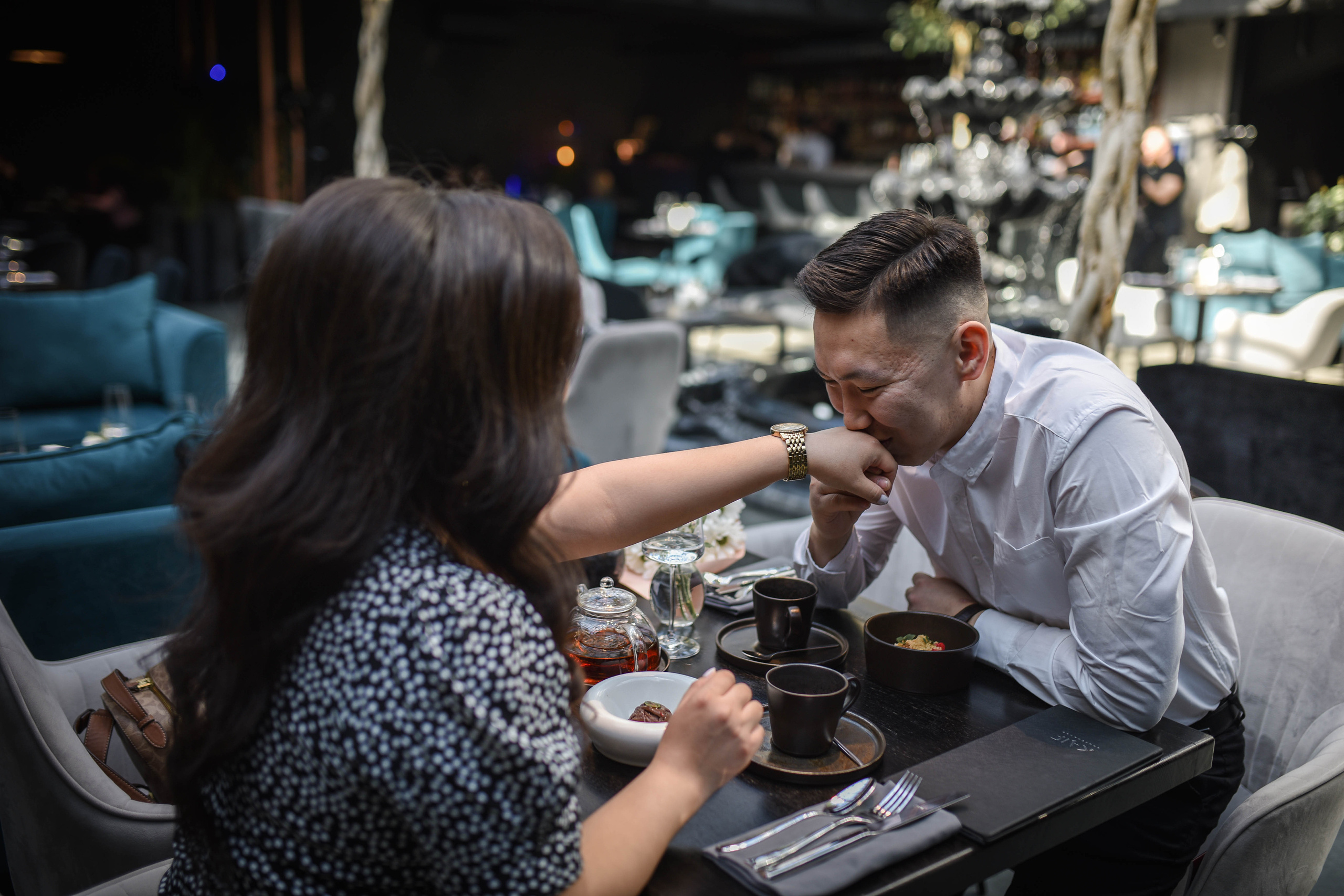 Фотосессия в ресторане Кайф. ФОТОГРАФ в МОСКВЕ Любовь Пронина