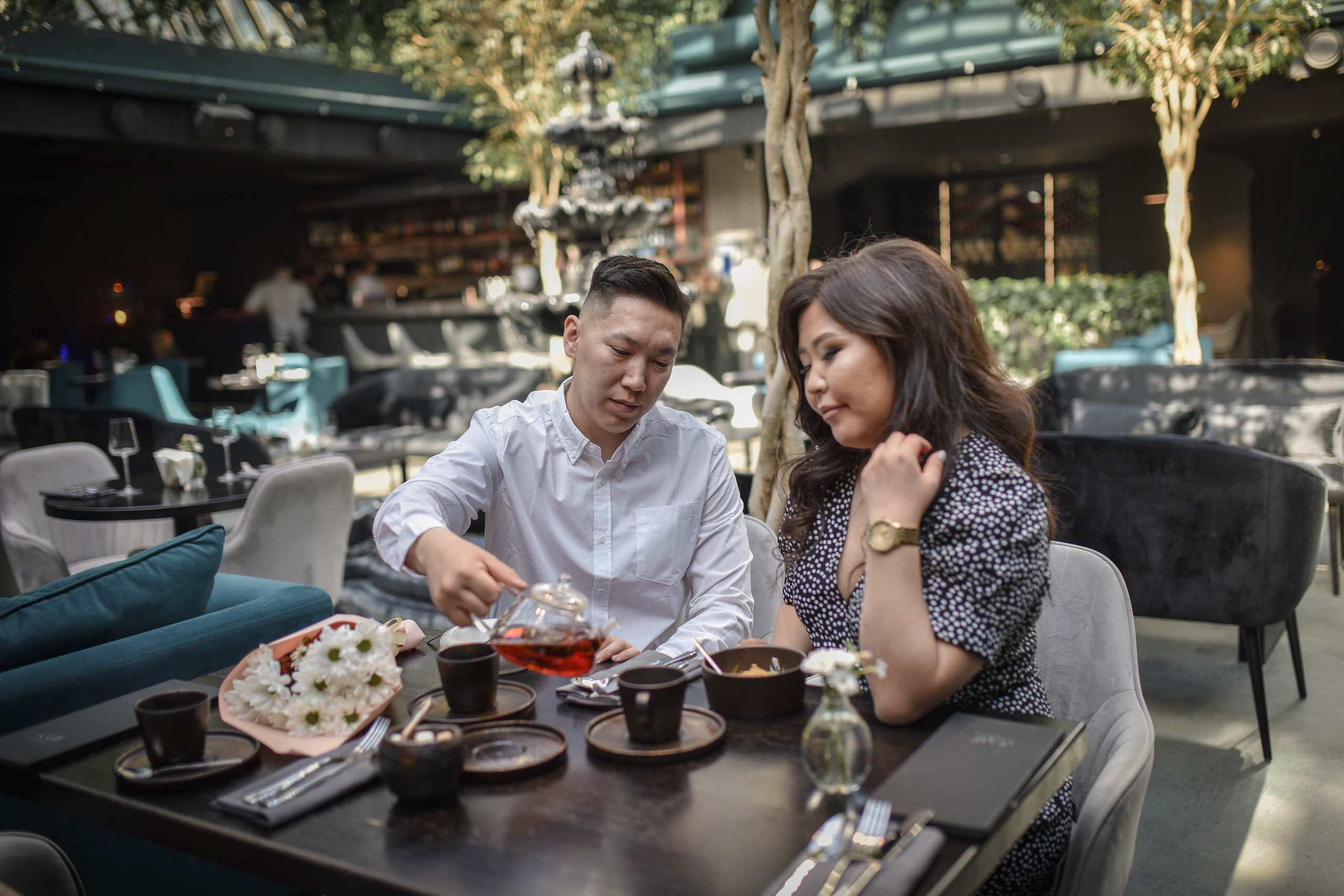 Фотосессия в ресторане Кайф. ФОТОГРАФ в МОСКВЕ Любовь Пронина