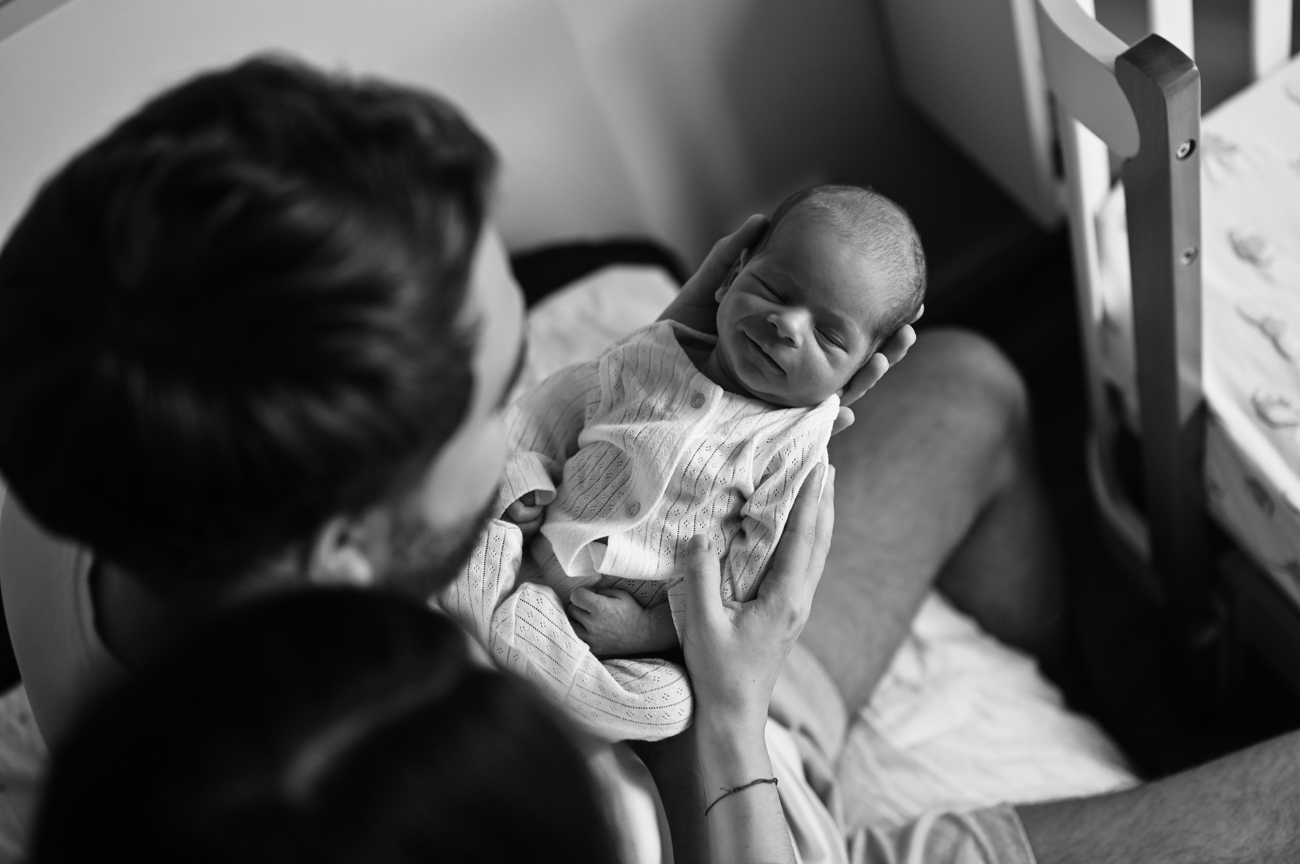 Семейная newborn-фотосессия