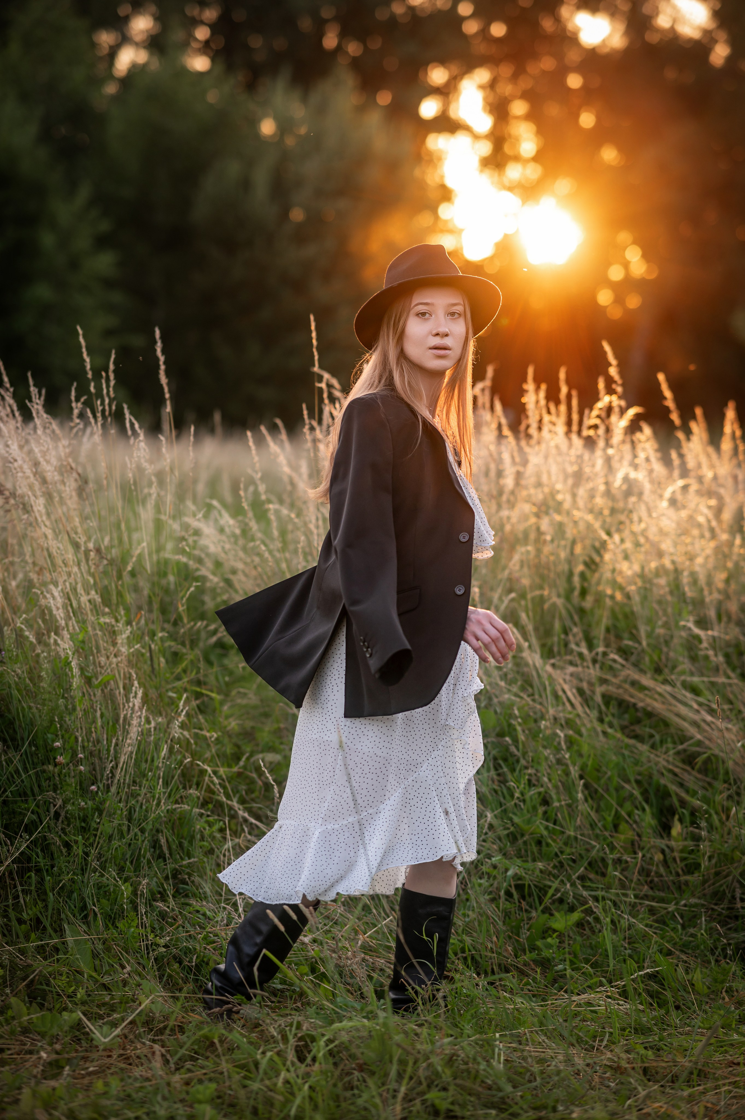 Анастасия в кинодеревне (Горки Ленинские)