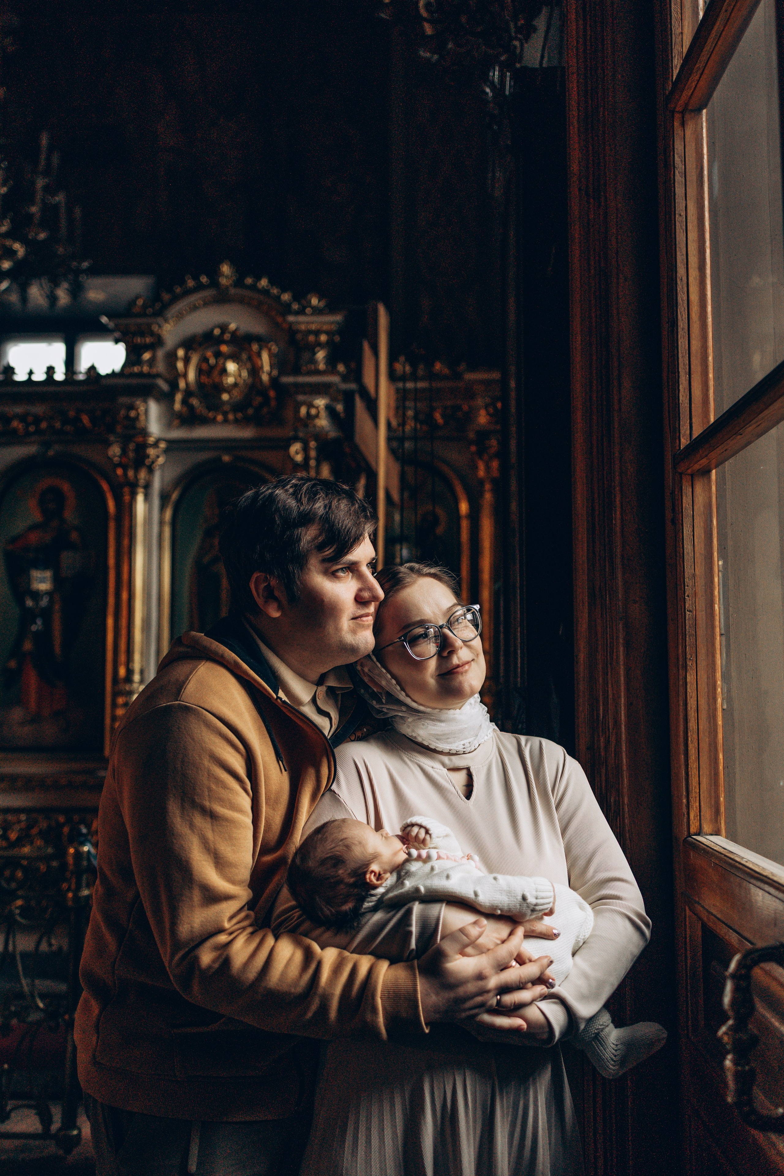 Крещение в Храме Воскресения Словущего в Даниловской Слободе. Главная