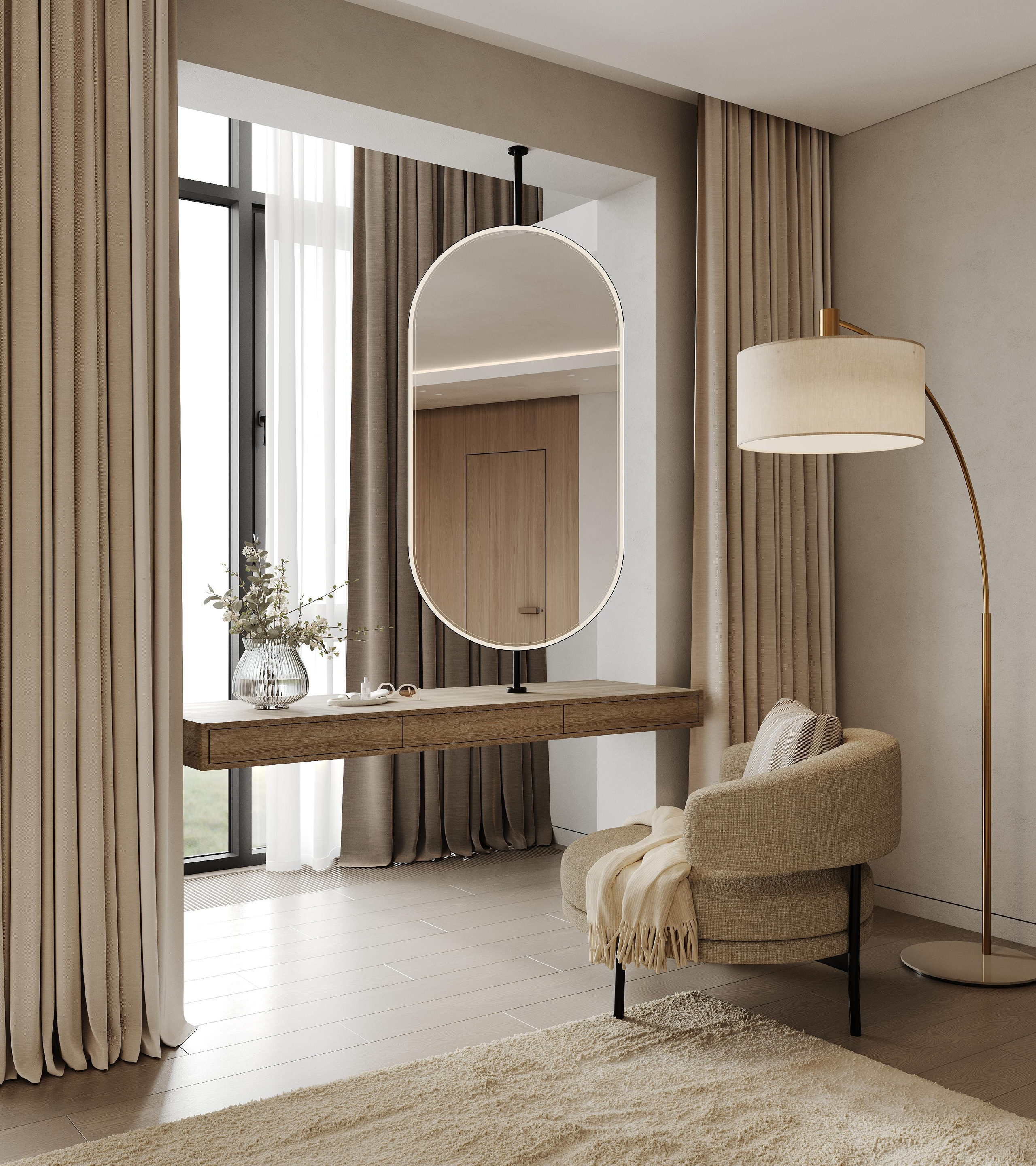 Мастер-спальня. Дизайнер интерьера Еремина Юлия