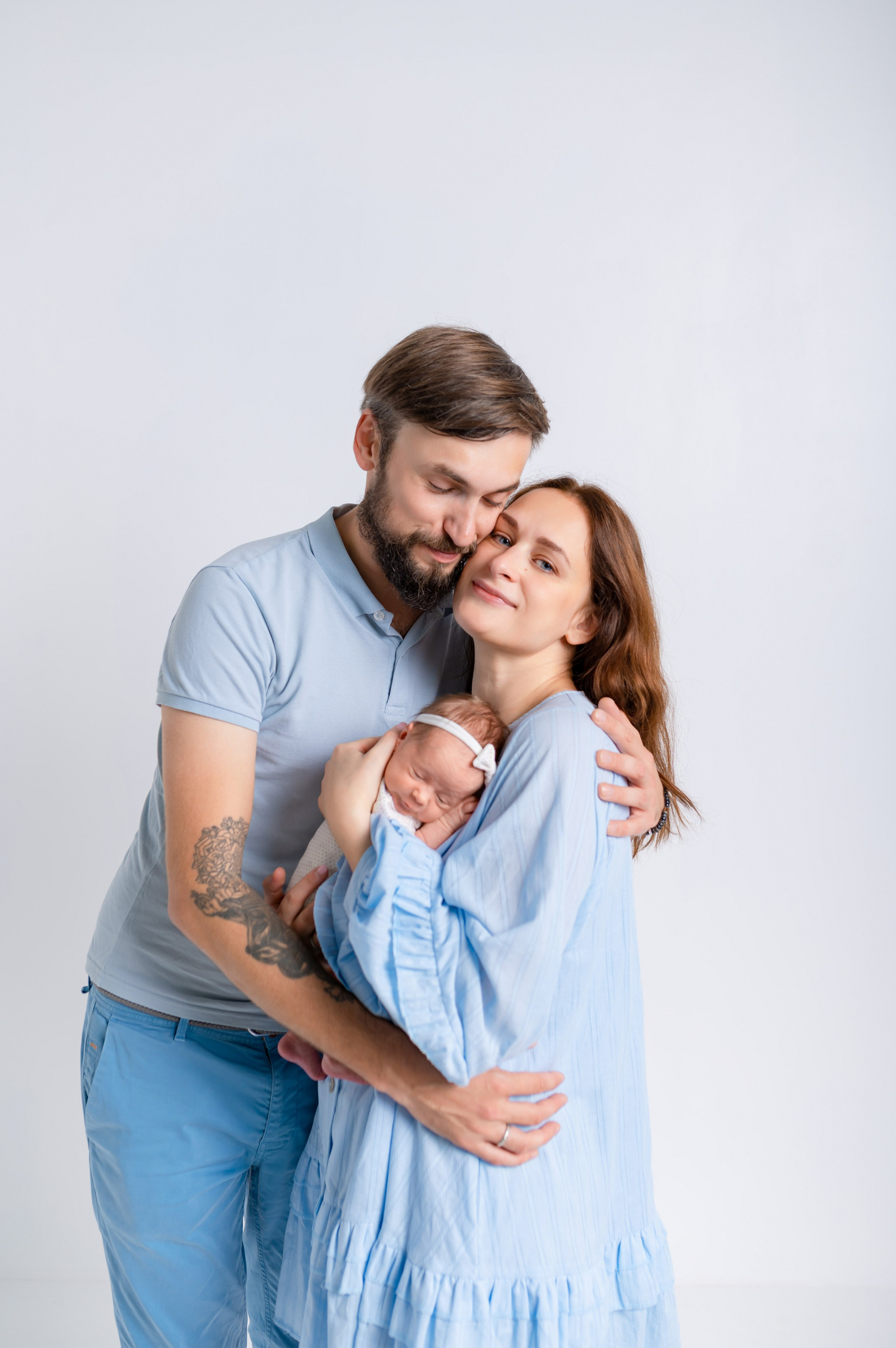 Новорожденные девочки. Детский фотограф в городе Жуковский Алиса Коробанова