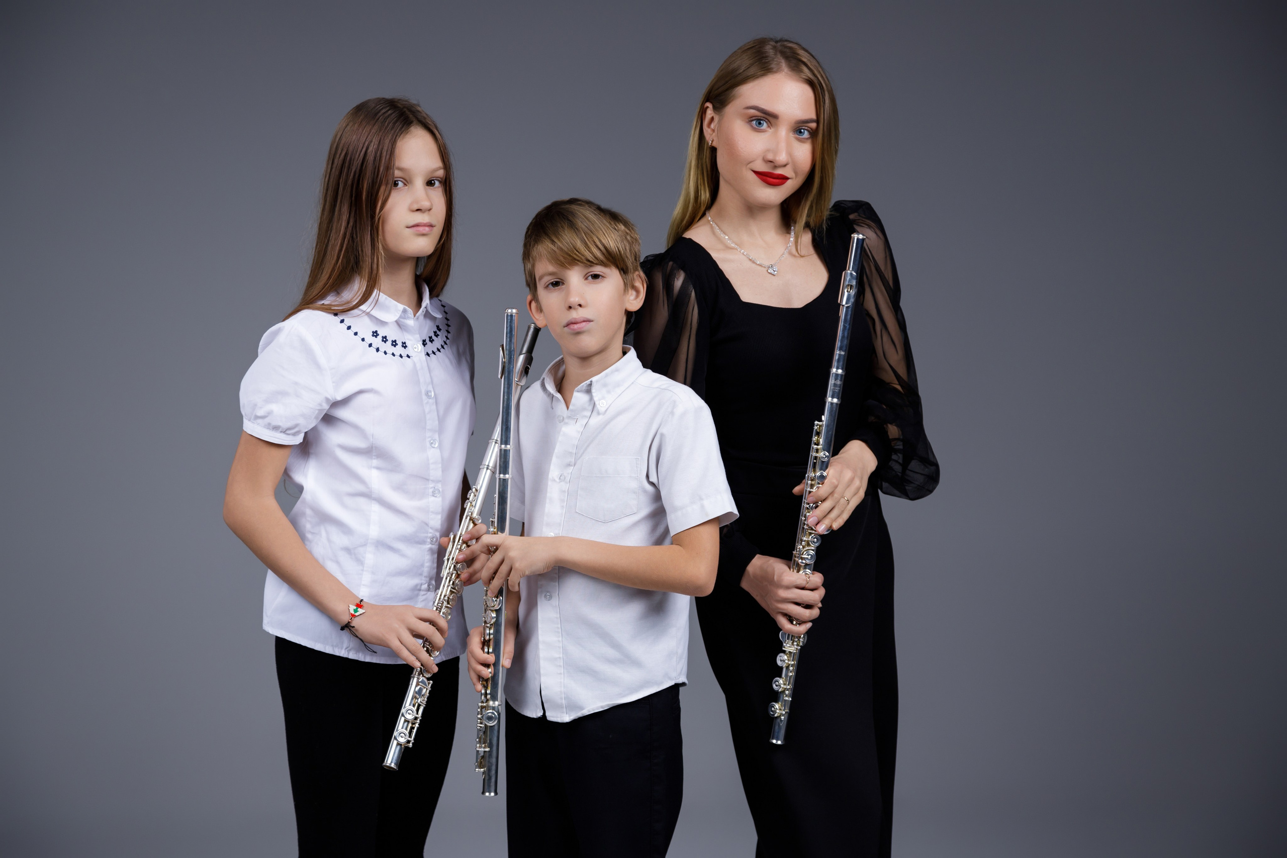 Флейтовый класс Юлии Попружной. Фотограф Новосибирск Анна Полонова