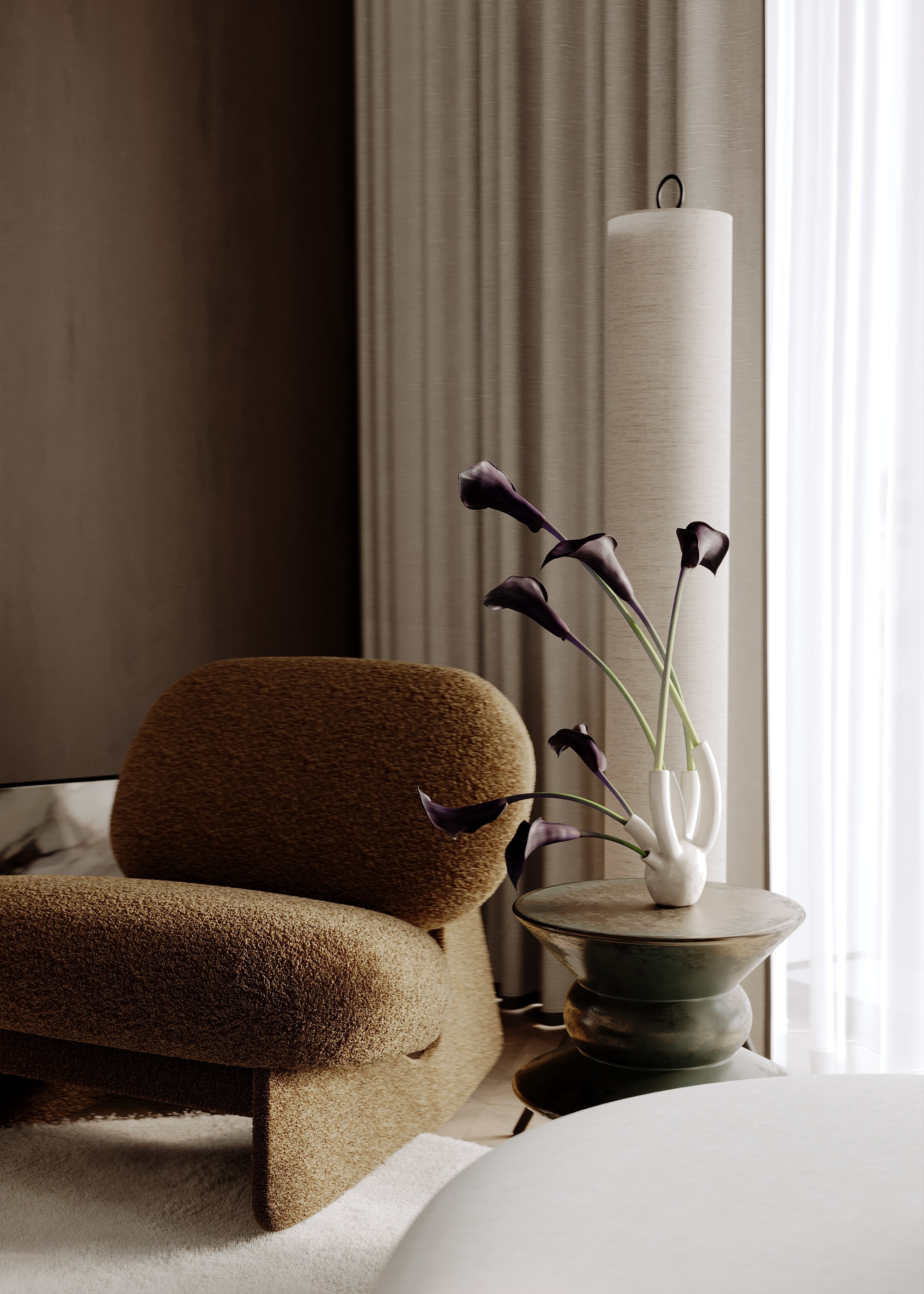 Лапино | гостиная сьют. 3d визуализатор Валерия Романова