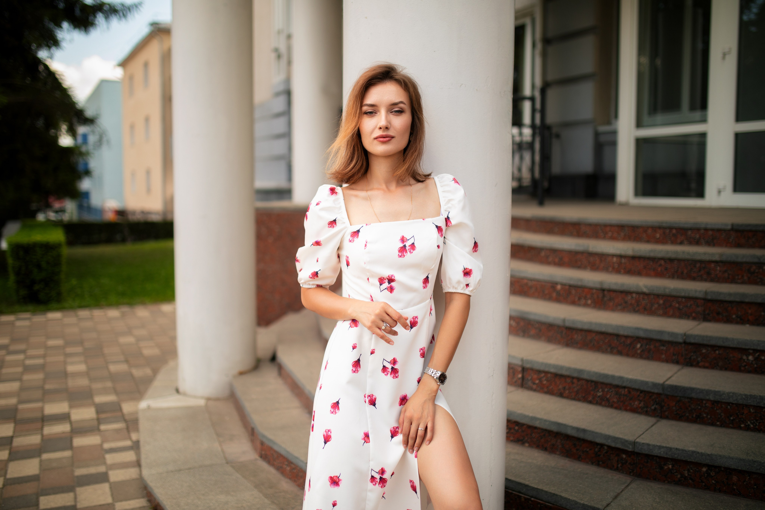 Уличная съемка с Настей в Старом Осколе в формате «для себя». Дмитрий Шульгин, портретный фотограф в Воронеже