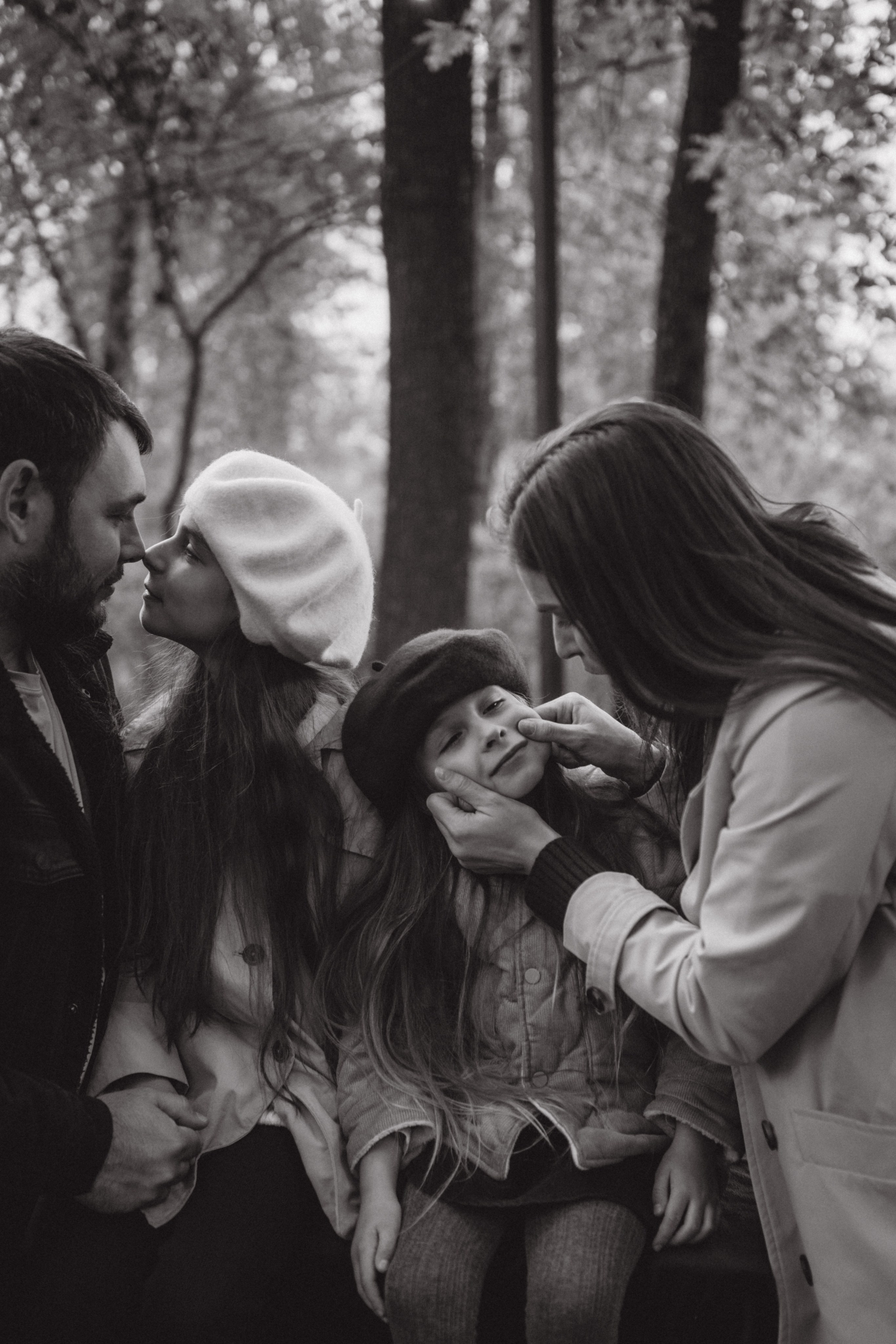 Надя, Женя, Николь и Даша. Дьяконова Валерия семейный и детский фотограф в Санкт-Петербурге