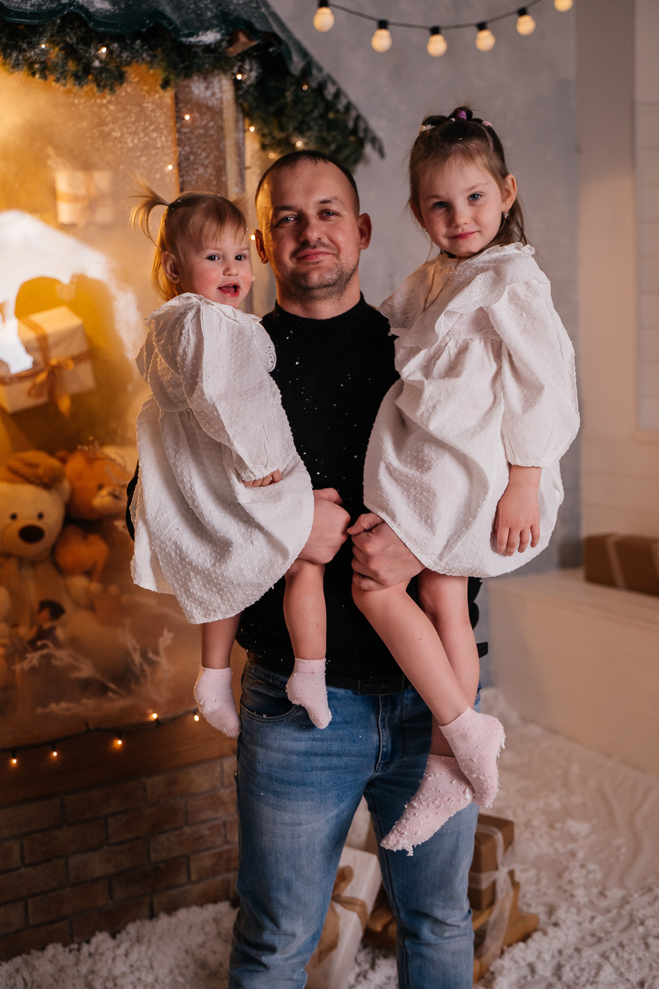 Новогодняя история двух принцесс. Свадебный и семейный фотограф в Новосибирске Синицына Наталья