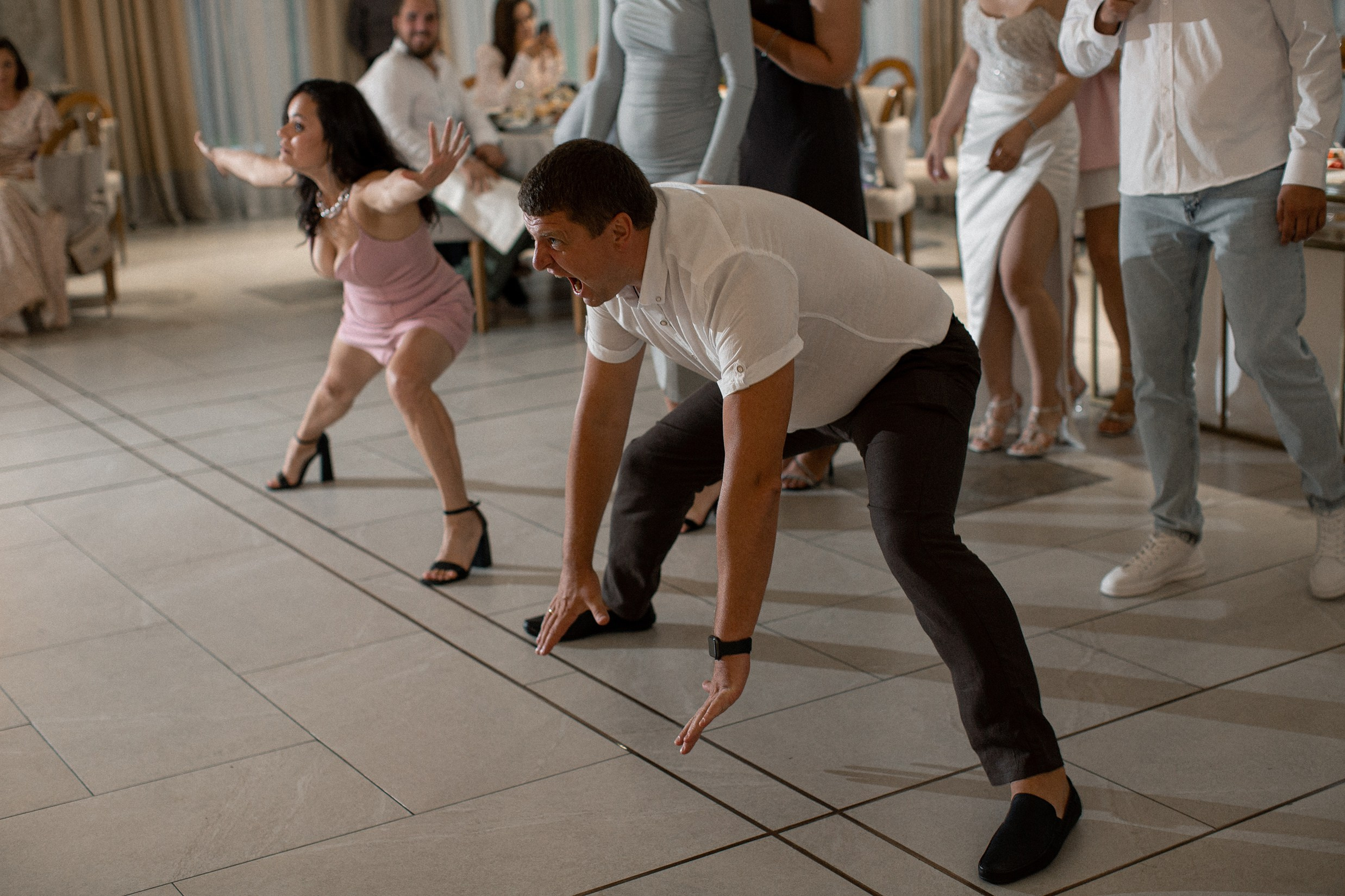 Свадьба с гостями. Свадебный и портретный фотограф Москва