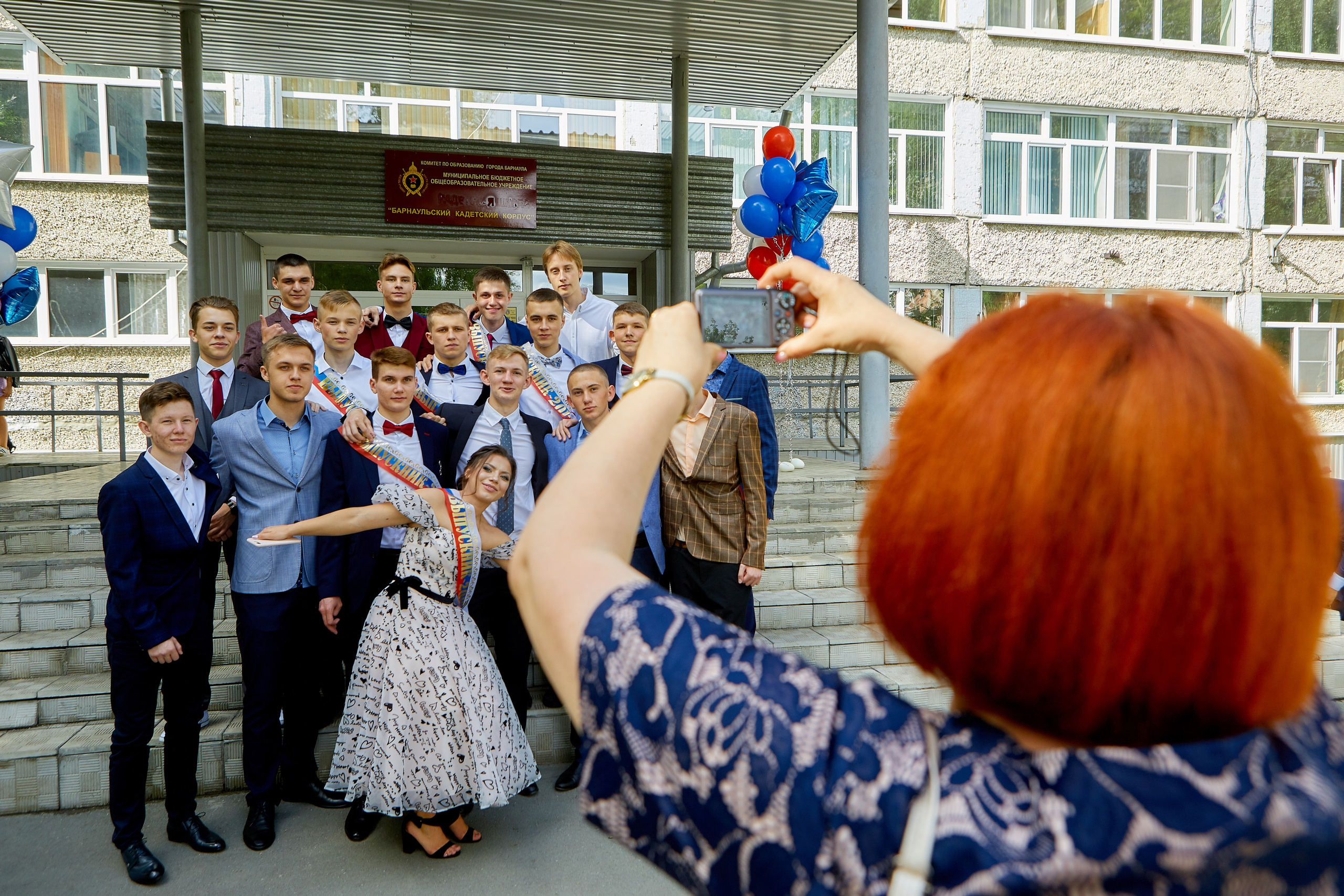 Кадеты выпускной. Фотограф Вячеслав Фарунин