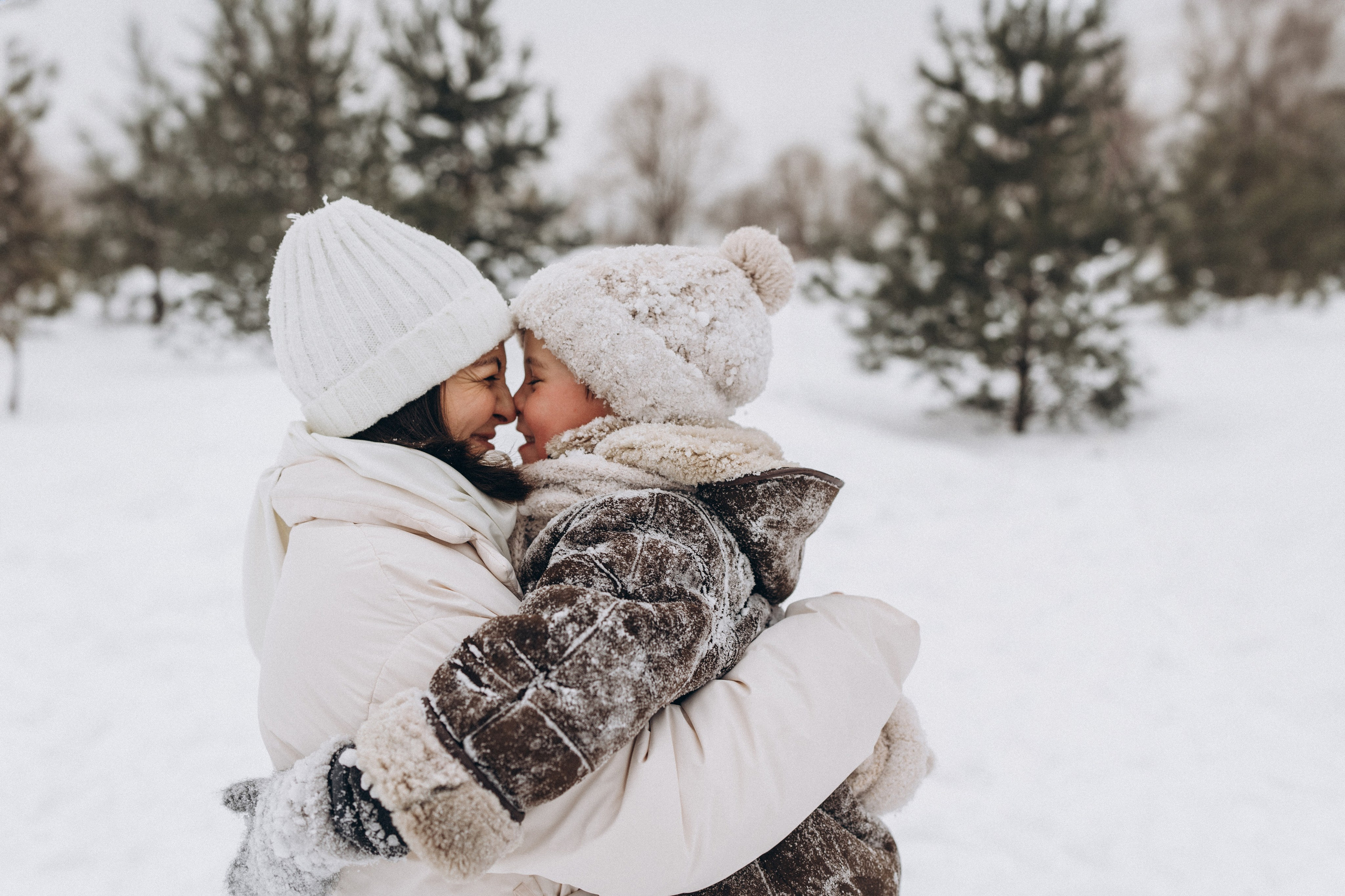 Зимняя семейная фотосессия. Детский, семейный и ньюборн фотограф в Москве Юлия Шуарт