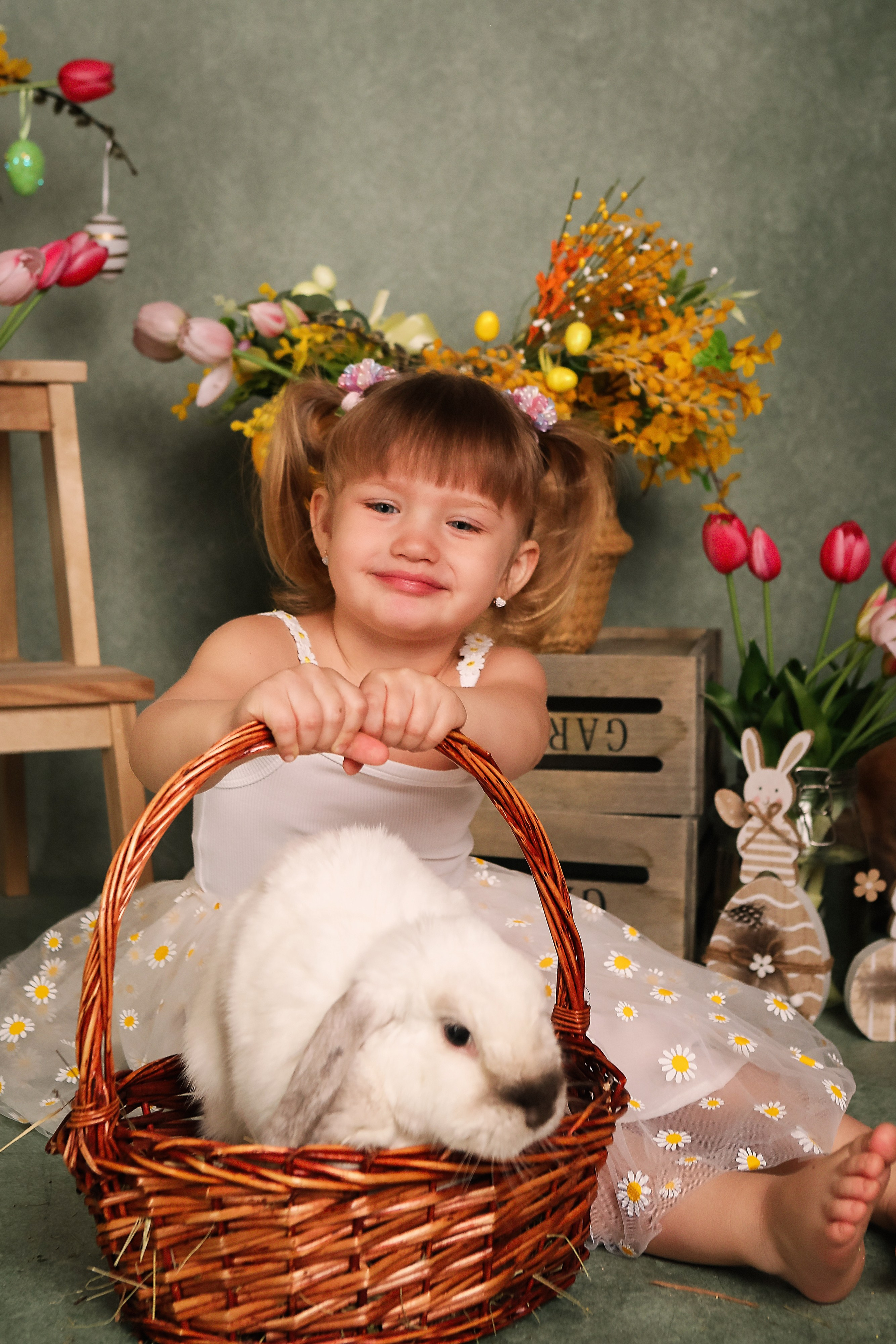 Фотопроект Пасхальный с кроликами. ФОТОГРАФ НА ГОДИК, БЕРЕМЕННОСТИ, НОВОРОЖДЕННЫХ, КРЕЩЕНИЯ МОСКВА